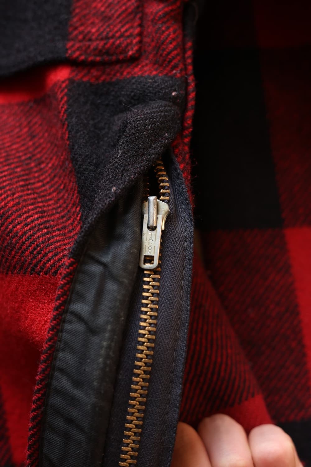 엘엘빈 70s 울 버팔로 플레이드 매키노 자켓 상품이미지9