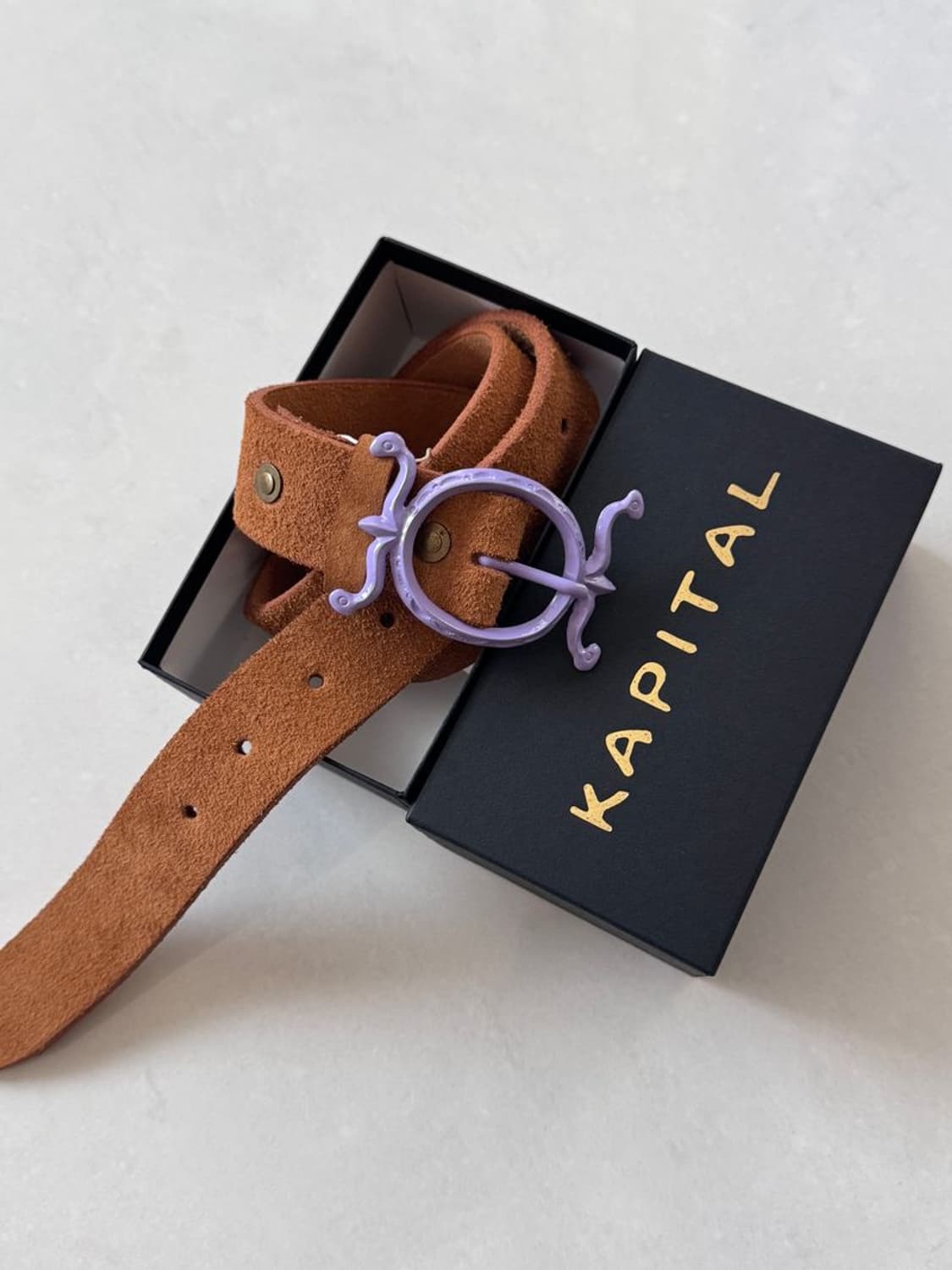 LEATHER BUCKLE BELT 가죽 버클 벨트 상품이미지1