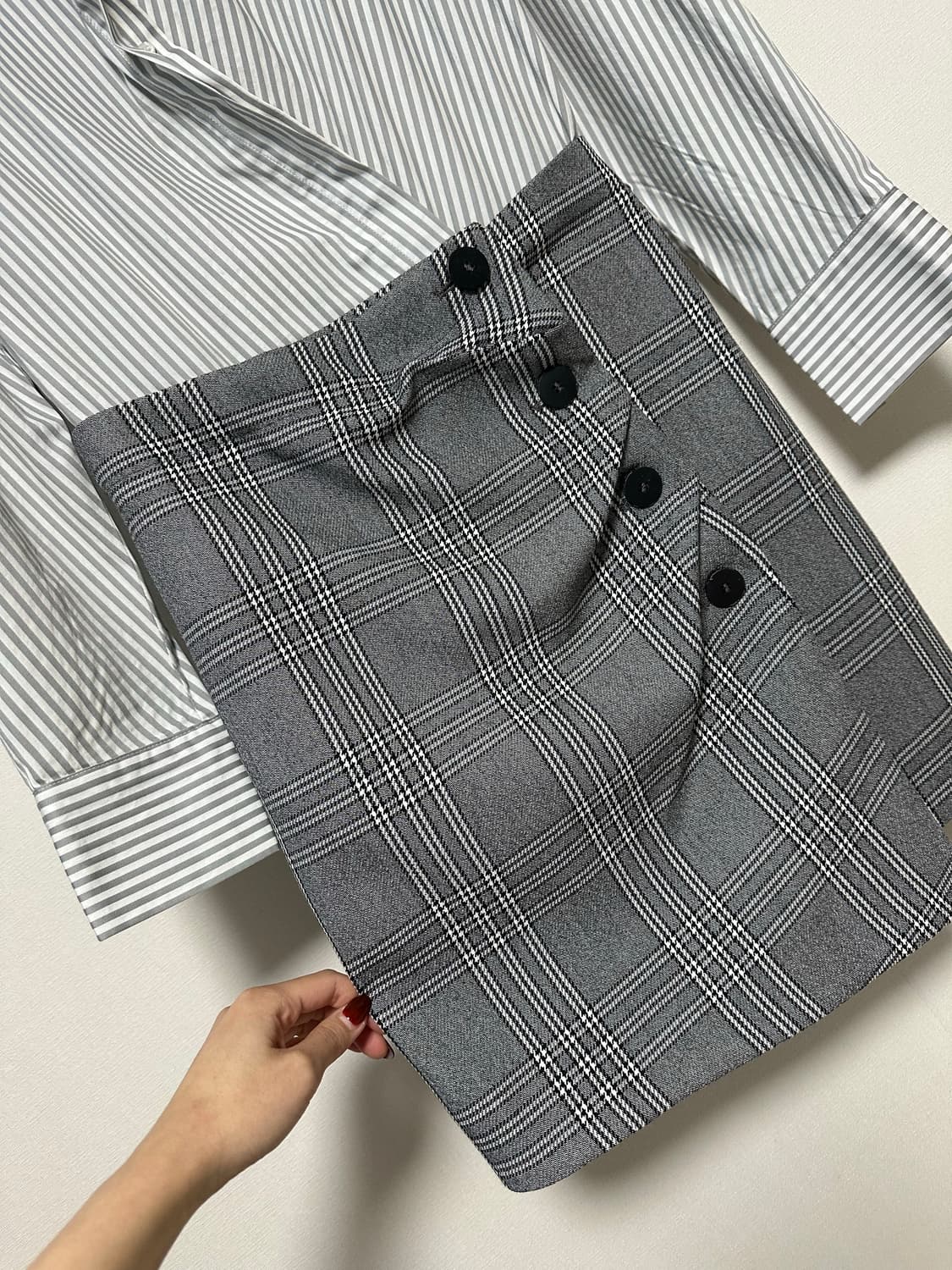 마쥬 셔츠 스커트 일체형 원피스 상품이미지6