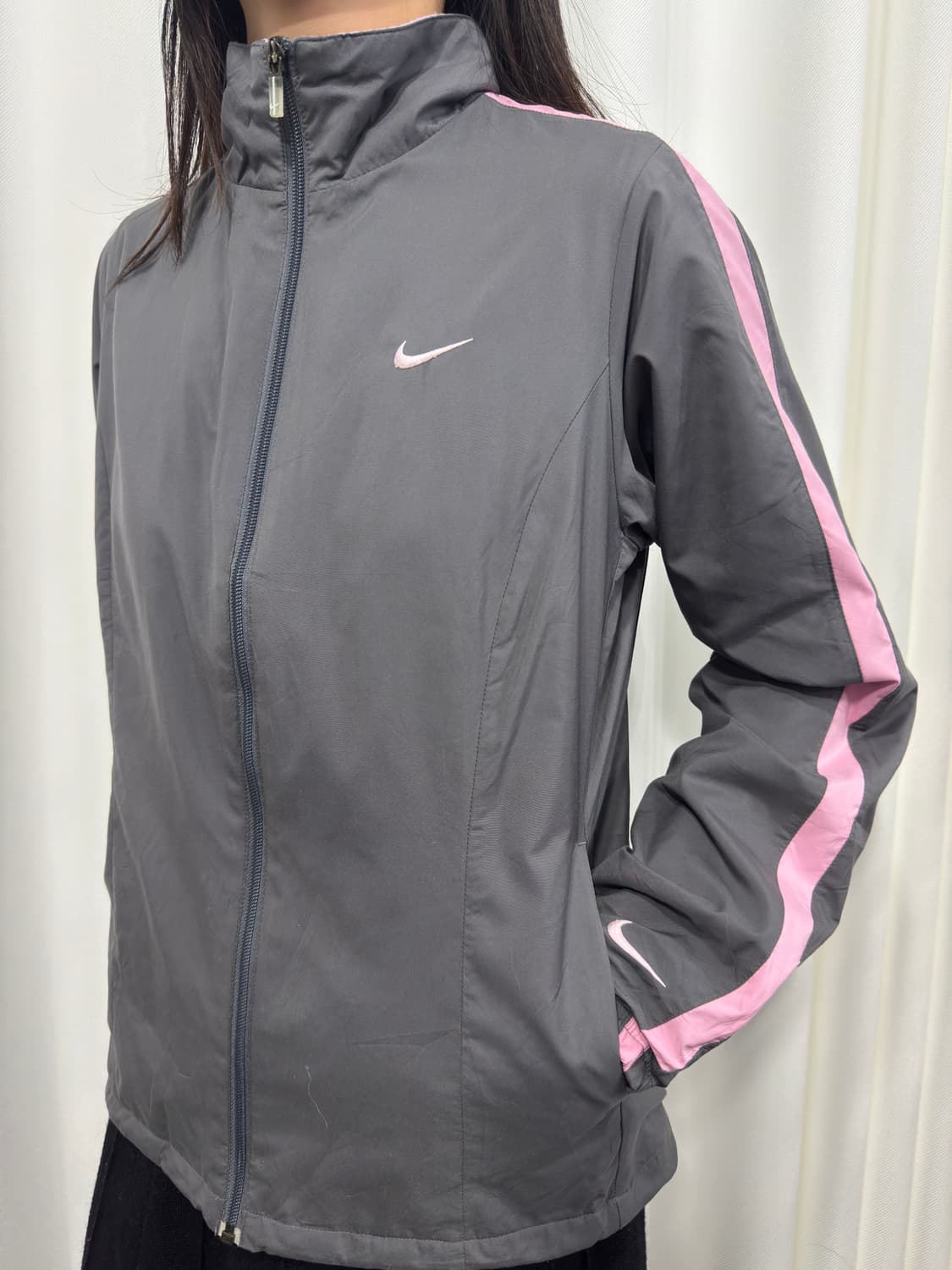 nike pink line jacket 상품이미지3