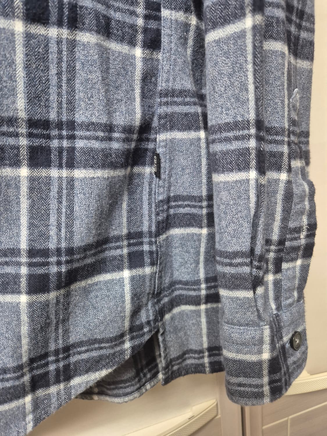 휴고보스 체크 셔츠 체크남방 S (100) 남성 상품이미지4