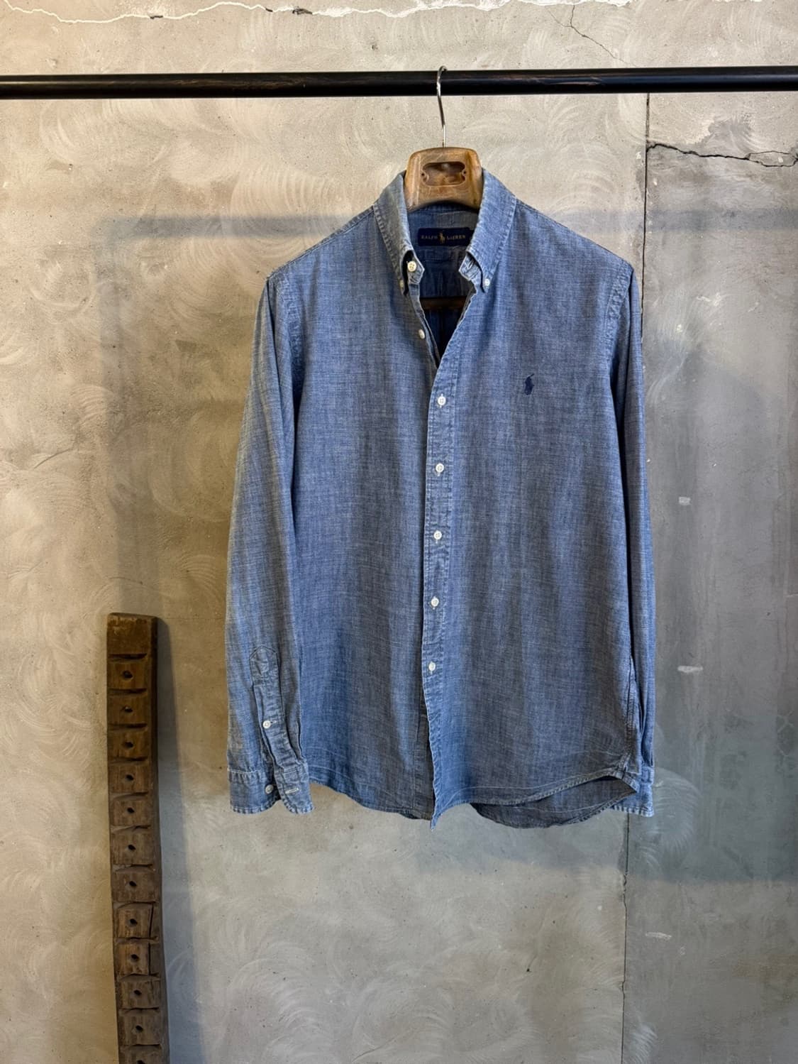 폴로 랄프로렌 샴브레이 셔츠 100 상품이미지3