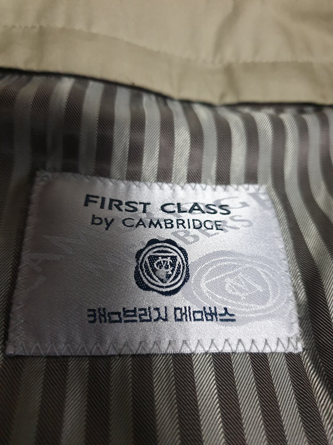 캠브리지멤버스 퍼스트클래스 슈퍼파인 실크코튼 발마칸 트렌치코트 (100) 상품이미지6