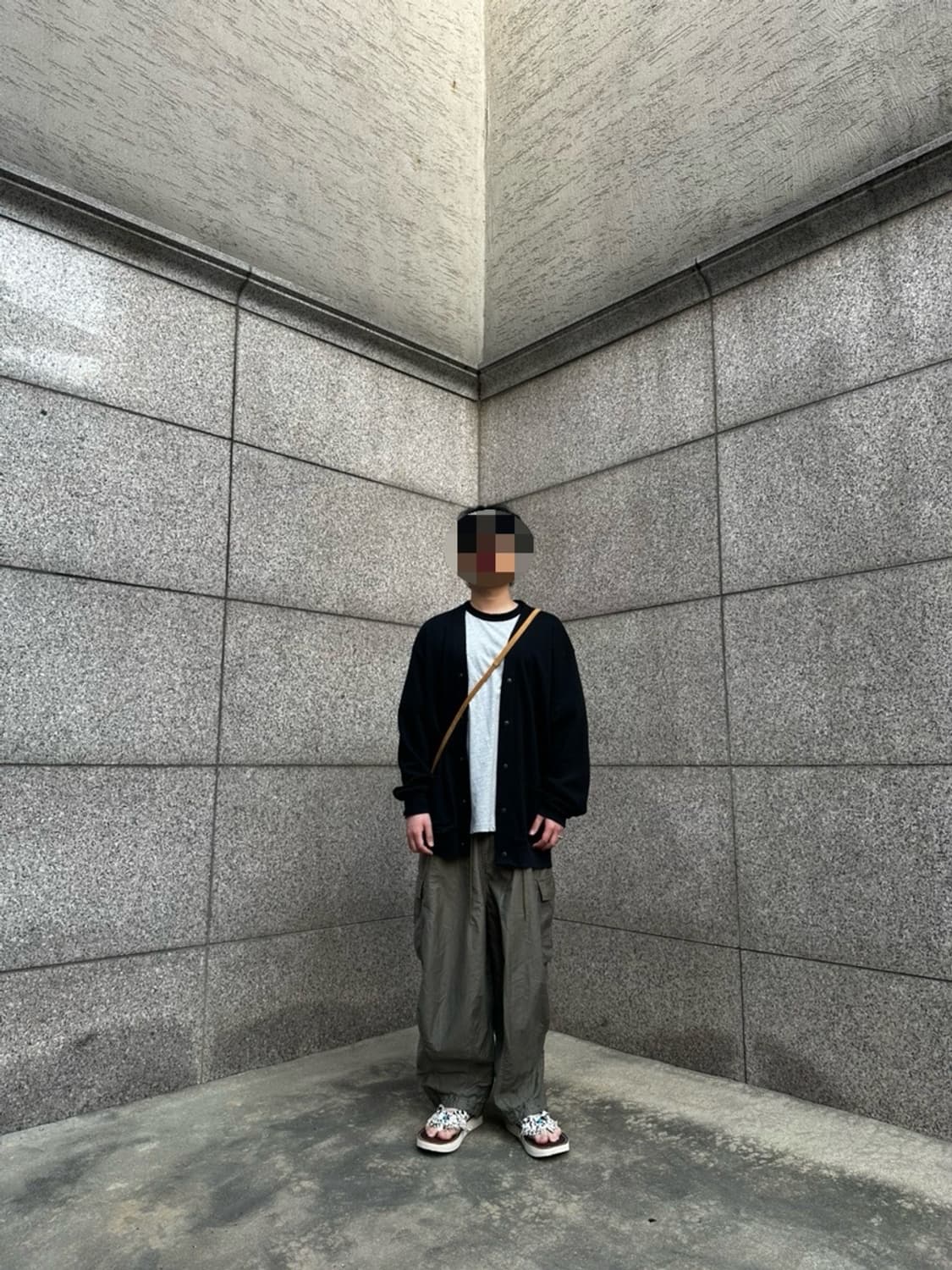 캐피탈 스마일 엘보우 패치 가디건 상품이미지10