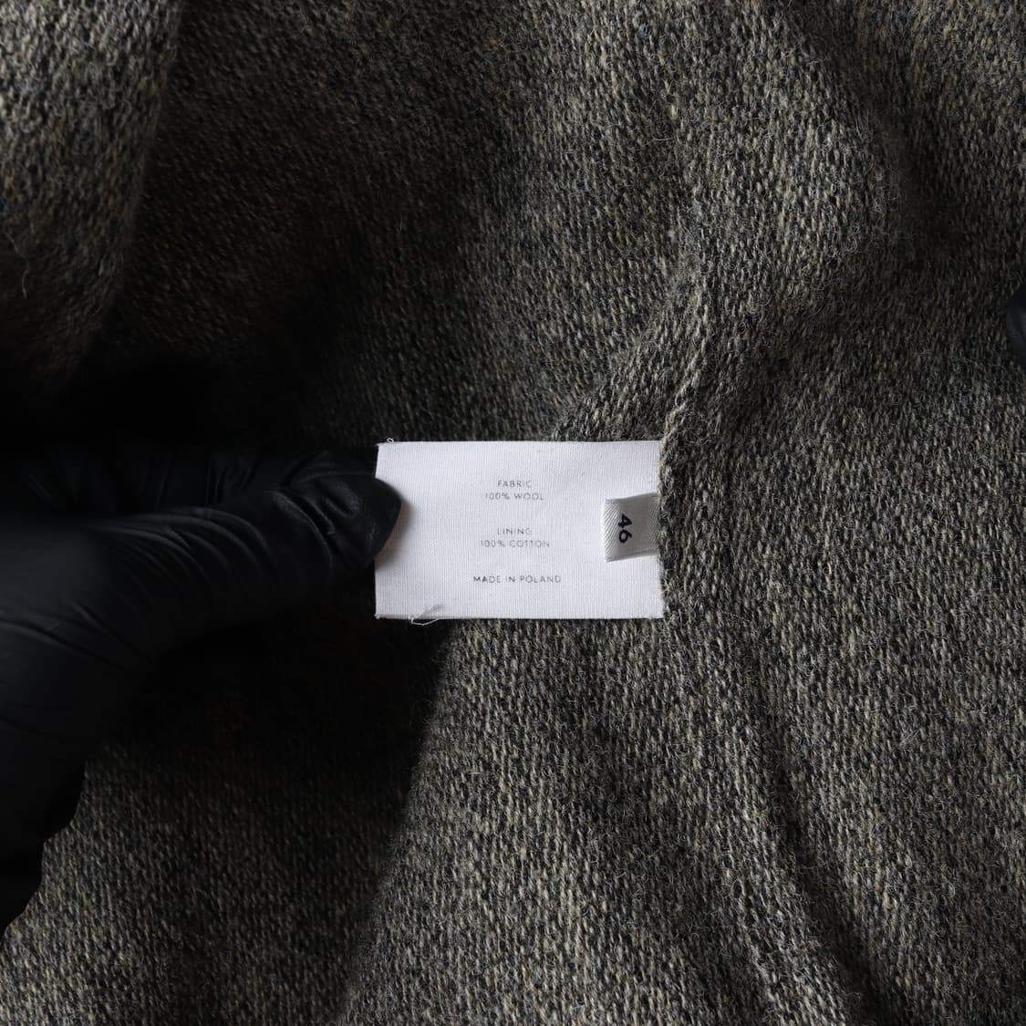 (새상품) 르메르 울100% 그레이 오버핏  롱 싱글 코트  상품이미지7