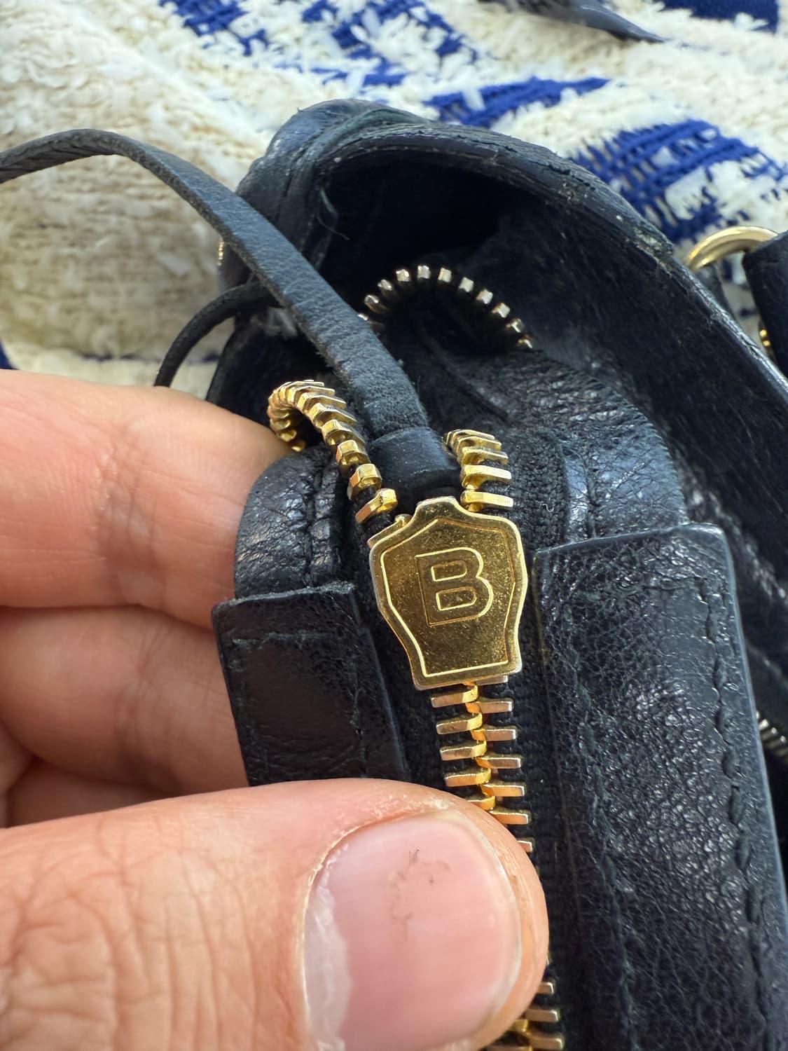 발렌시아가 정품 모터백 미니 블랙 상품이미지4