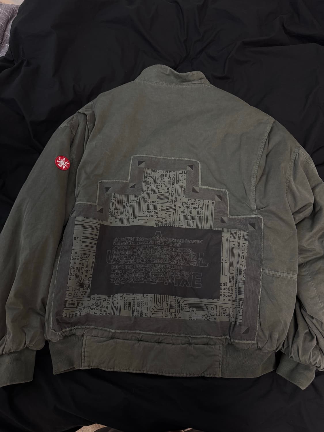 카브엠트 오버다이 리버시블 집 봄버 자켓 XL 상품이미지6