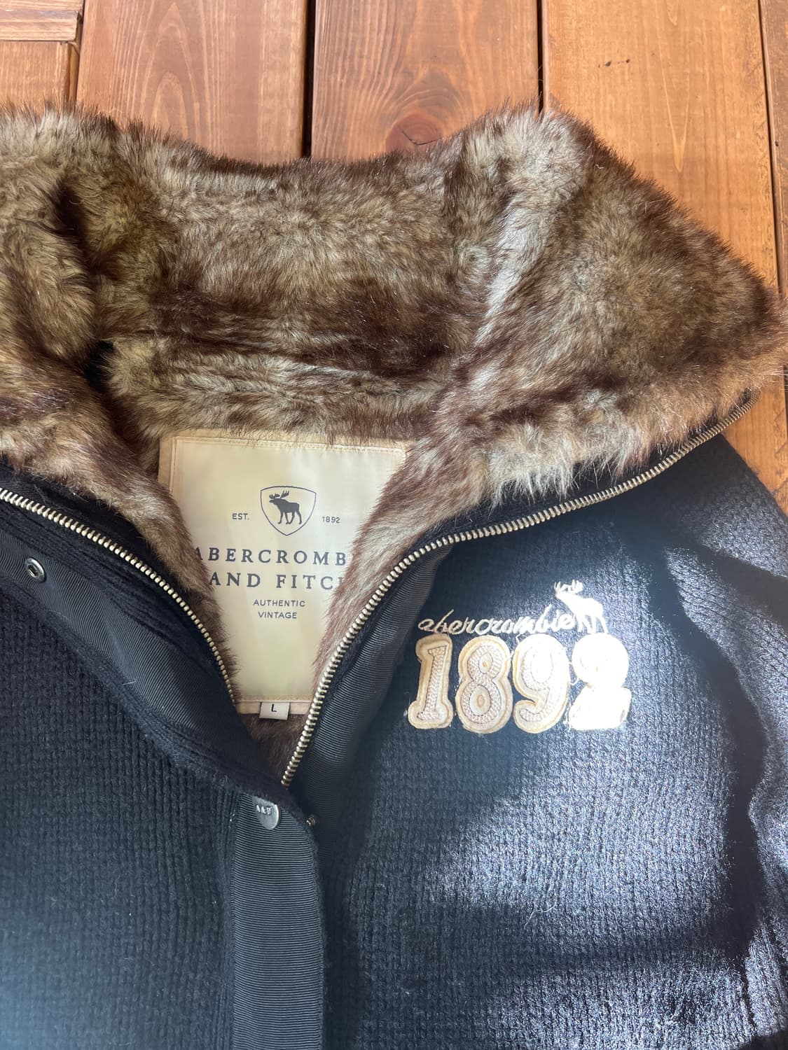 아베크롬비 니트 퍼 집업 상품이미지7