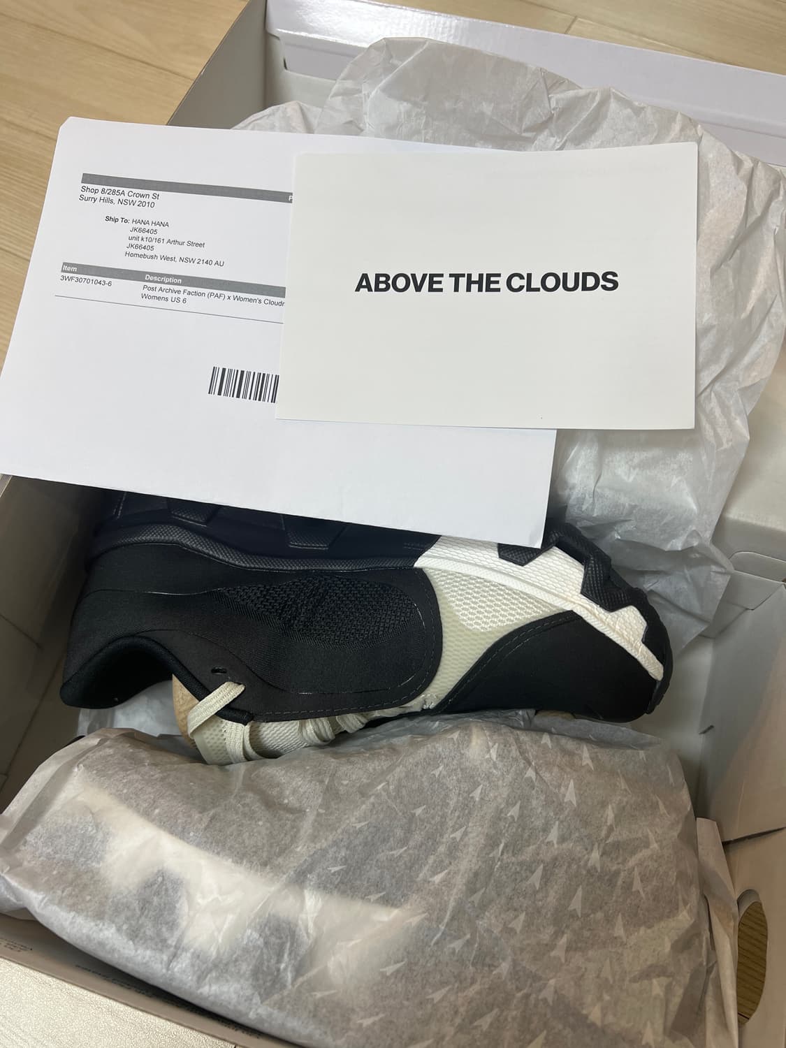 (W) 온 러닝 x 포스트 아카이브 팩션 (파프) 클라우드몬스터 하이퍼  상품이미지2