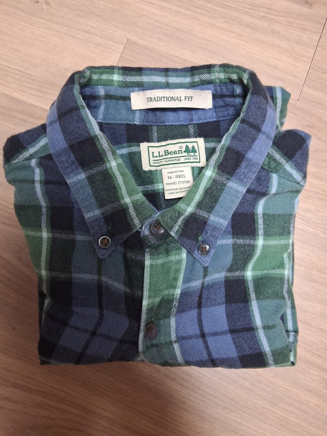 LL BEAN 빈티지 플란넬 셔츠 상품이미지2