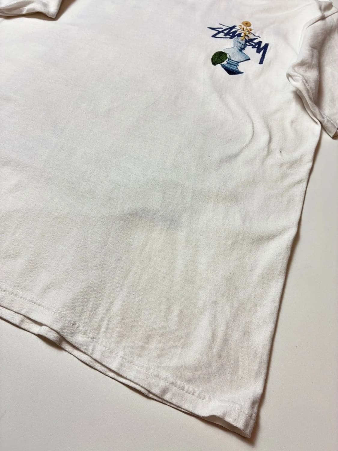 스투시 싸이키델릭 화이트 반팔 티셔츠 PN9087 상품이미지6