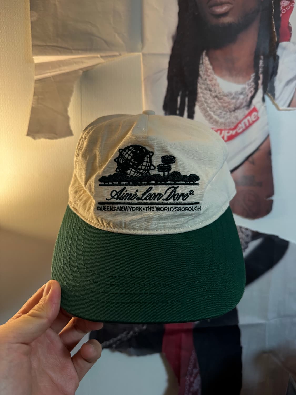 에임레온도르 유니스피어 햇 프리스틴 볼캡 상품이미지2