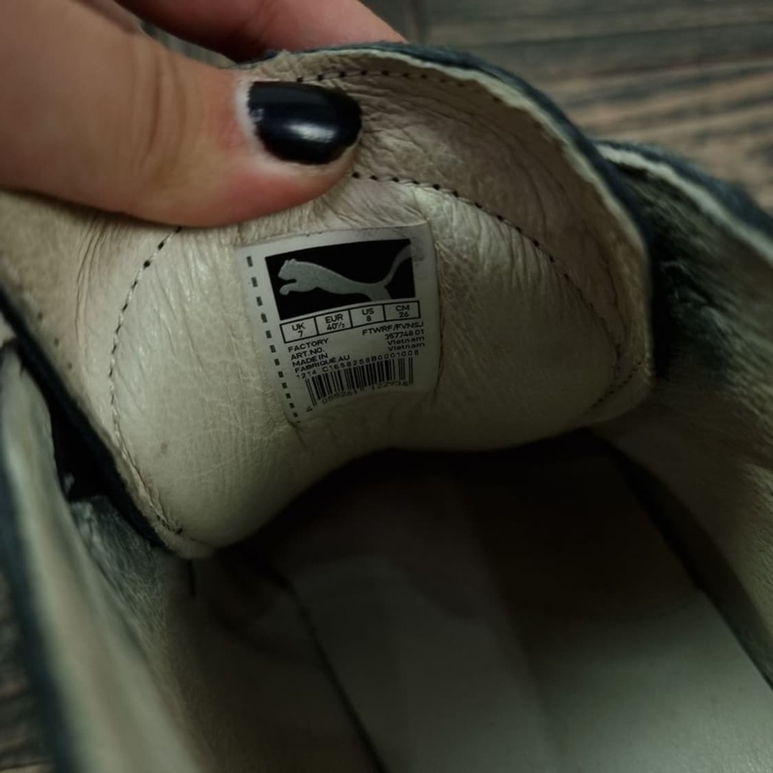 [푸마 X 미하라야스히로] 블레이드 디스크 데저트 부츠 블랙 P01201 상품이미지9