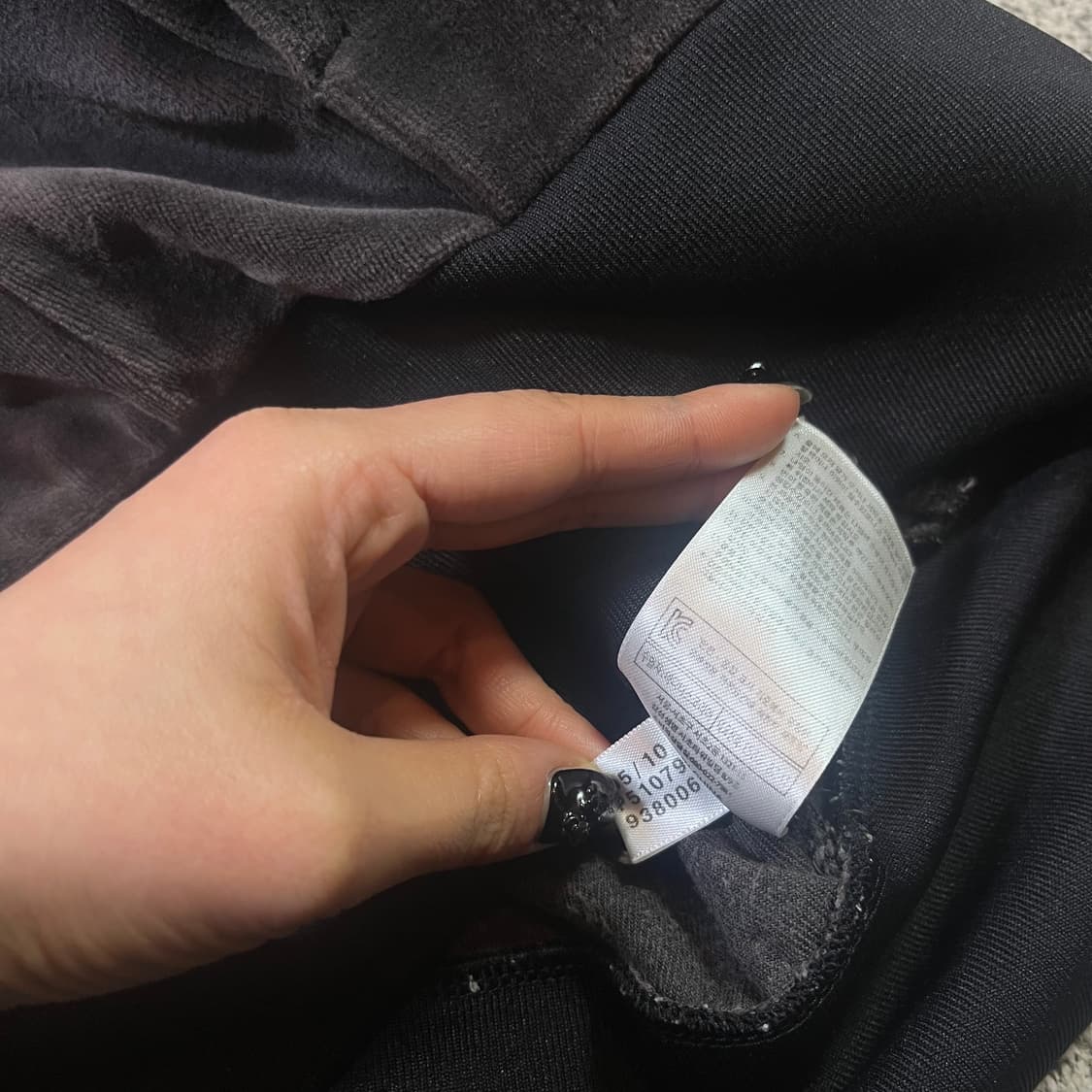 아디다스 리스펙트미 우먼 다크 초코 브라운 벨루어 후드집업 상품이미지6