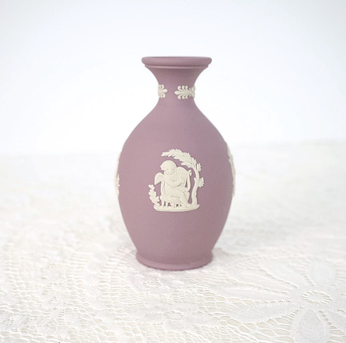 [영국앤틱] 웨지우드 제스퍼웨어 오목 베이스_ 라일락 상품이미지4