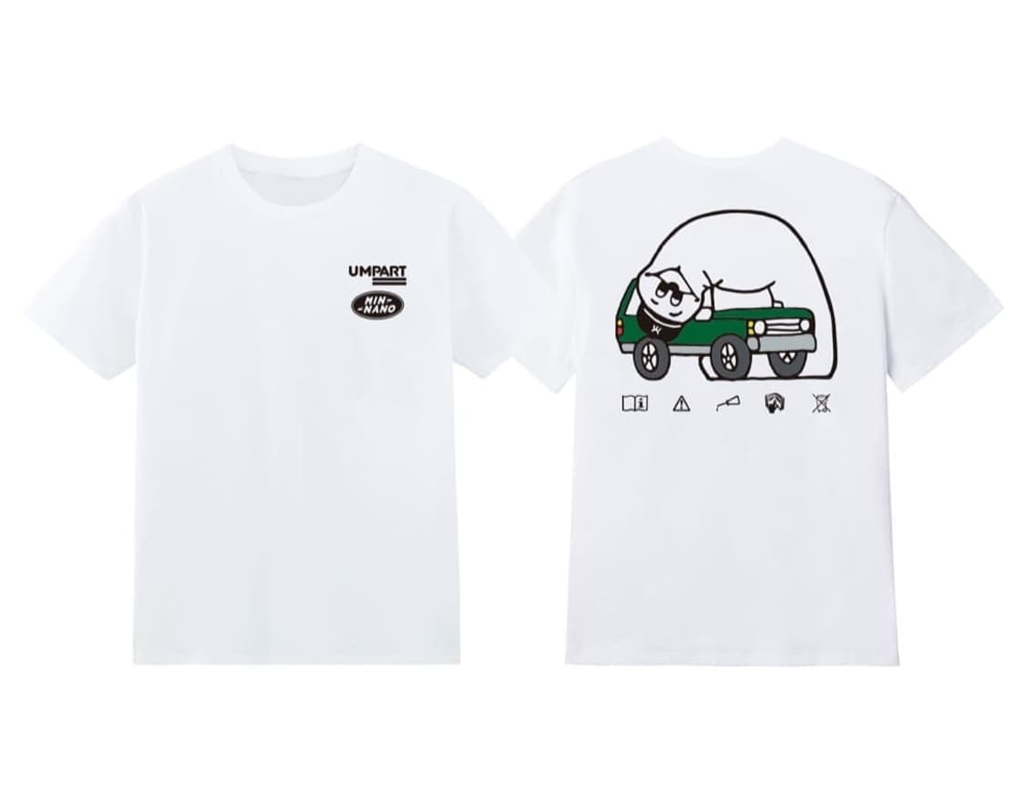Min-nano 민나노 fat cut press T-shirt 상품이미지1
