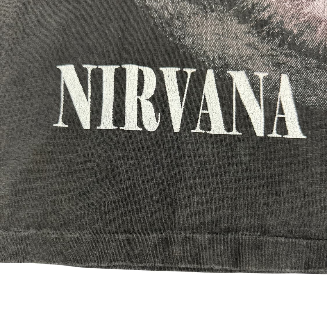 빈티지 90s 너바나 커트코베인 메모리얼 슬리브리스 티셔츠 상품이미지6
