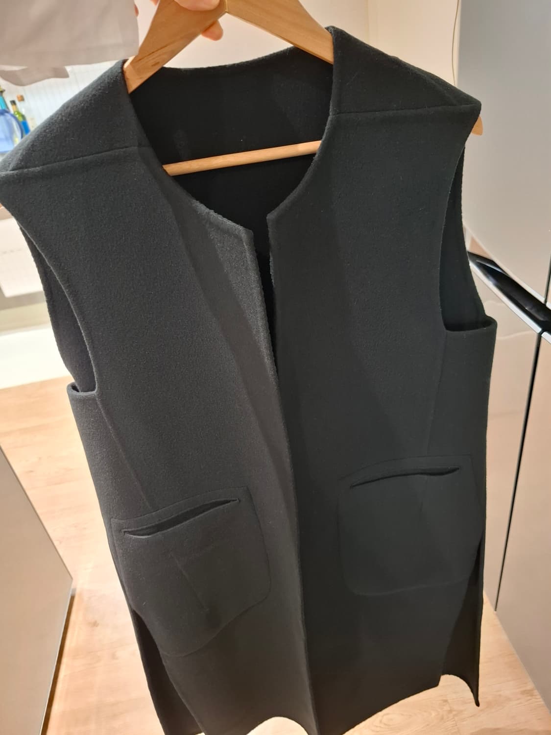 SYSTEM 울 캐시미어 베스트 상품이미지6