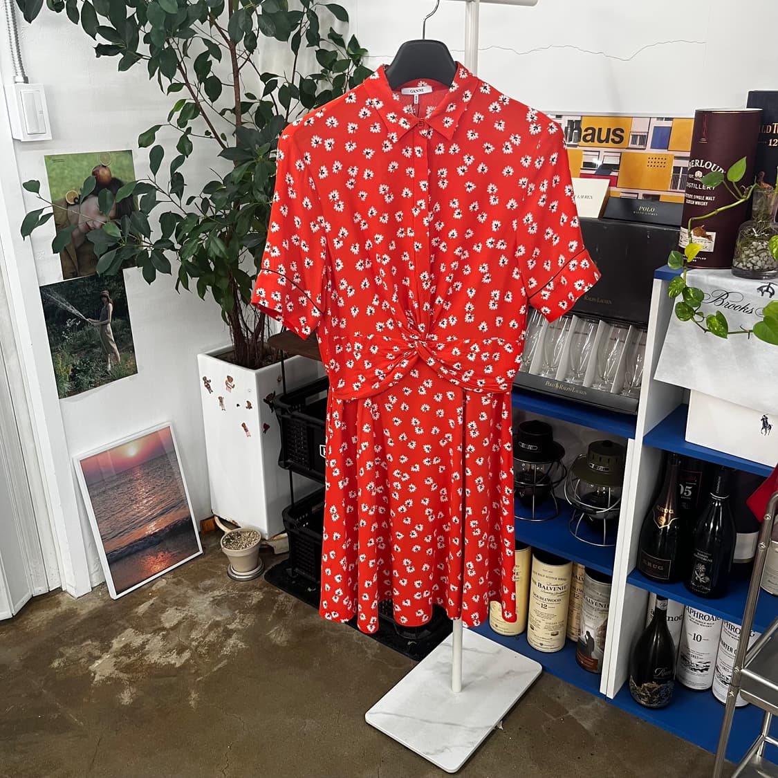 가니 플로랄 원피스 새상품 38 상품이미지1