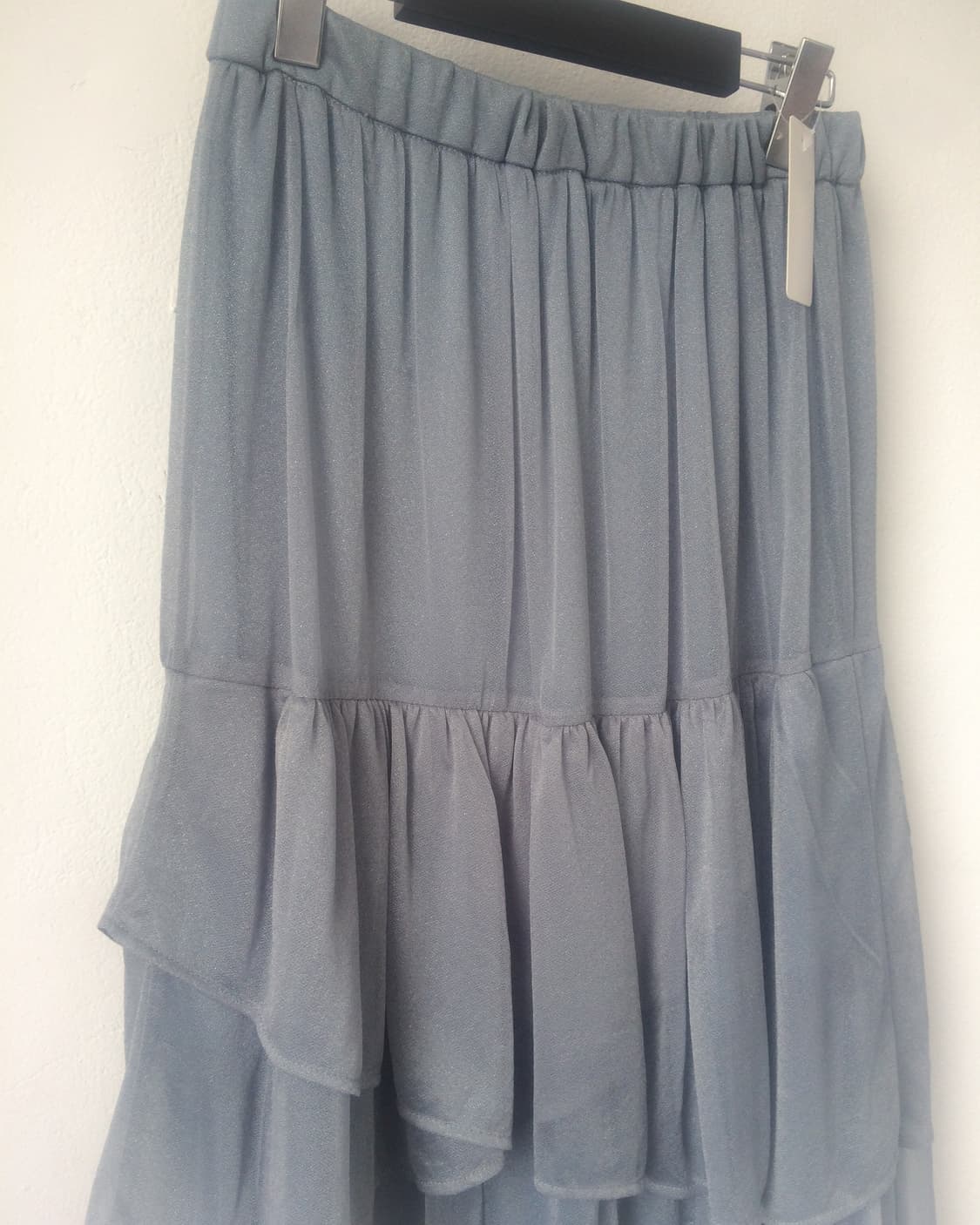 Glitter layer point long skirt 상품이미지2