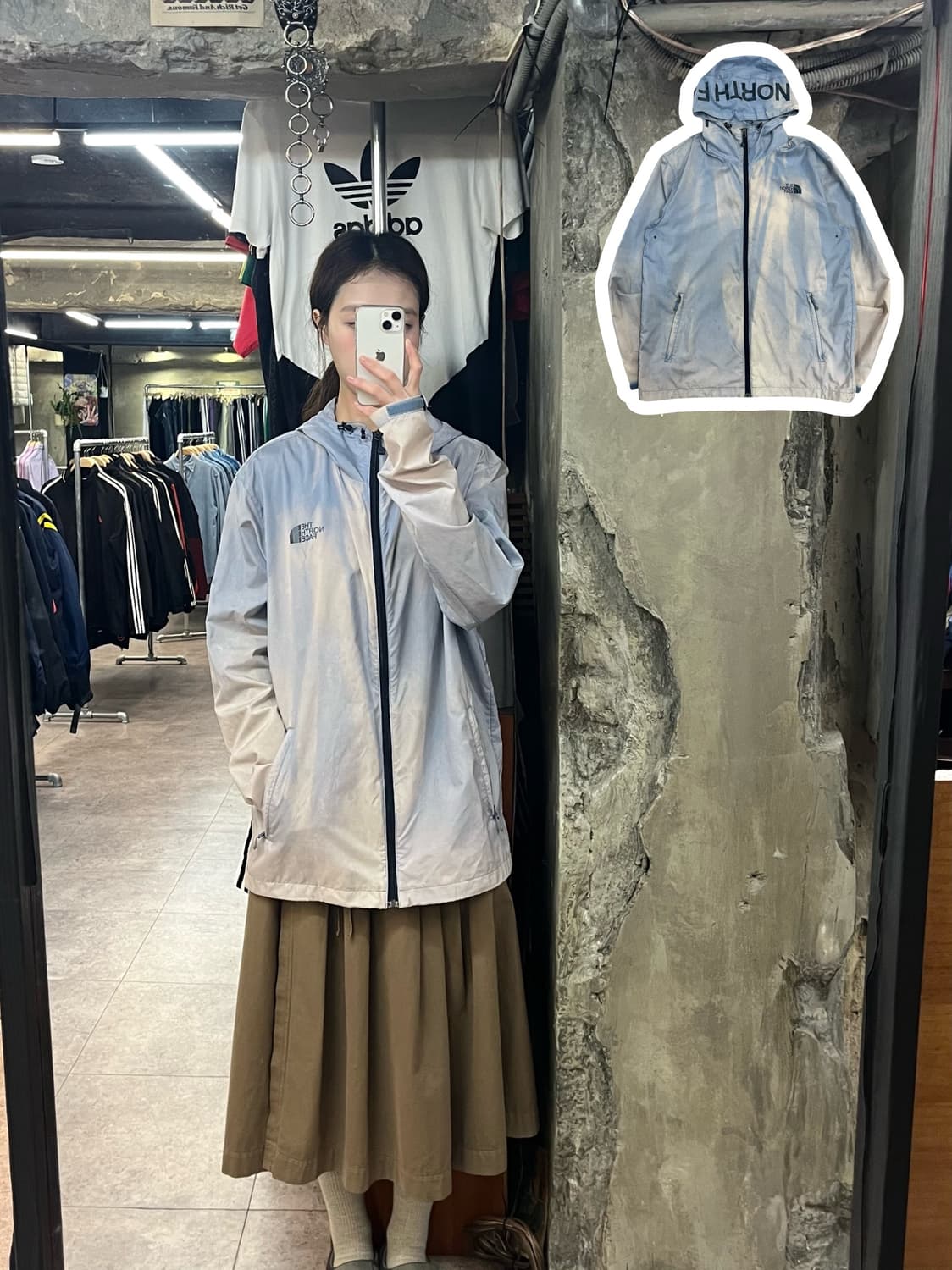 노스페이스 후드 바람막이 105 #csz2559 상품이미지1