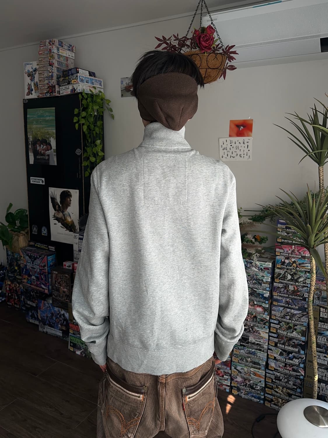 Hollister 미드 스웻 집업 상품이미지6