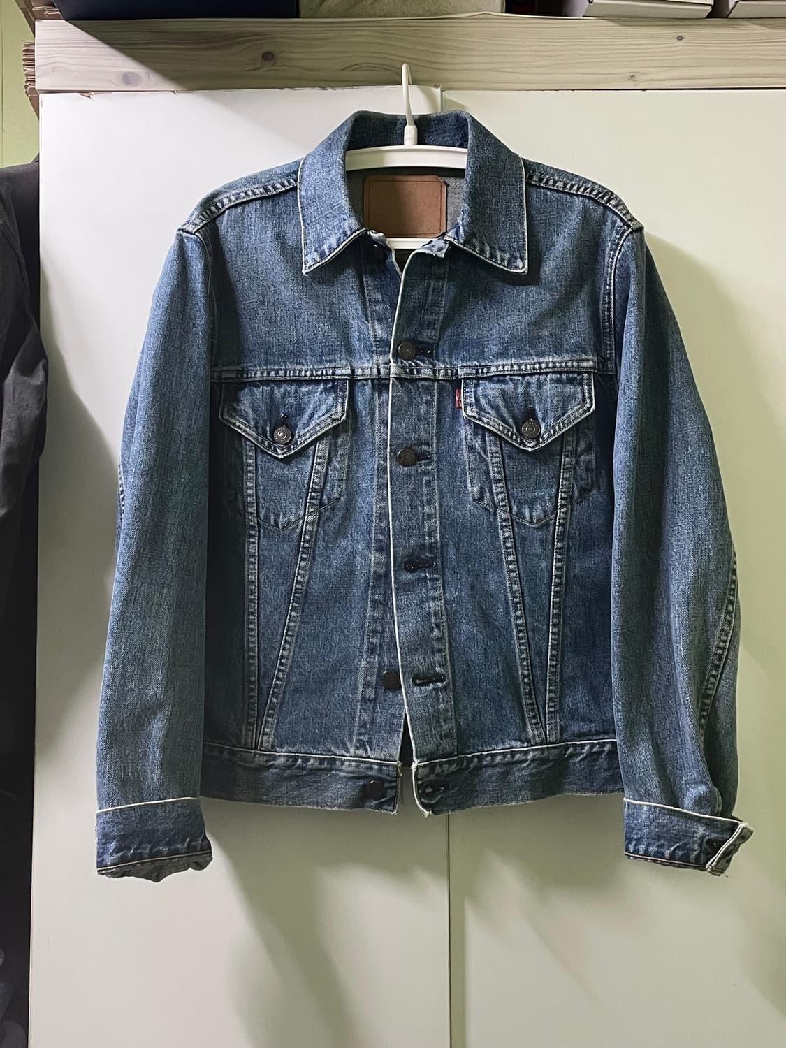 90s Jpn Lvc 557xx 복각 3세대 데님 트러커 자켓 상품이미지1