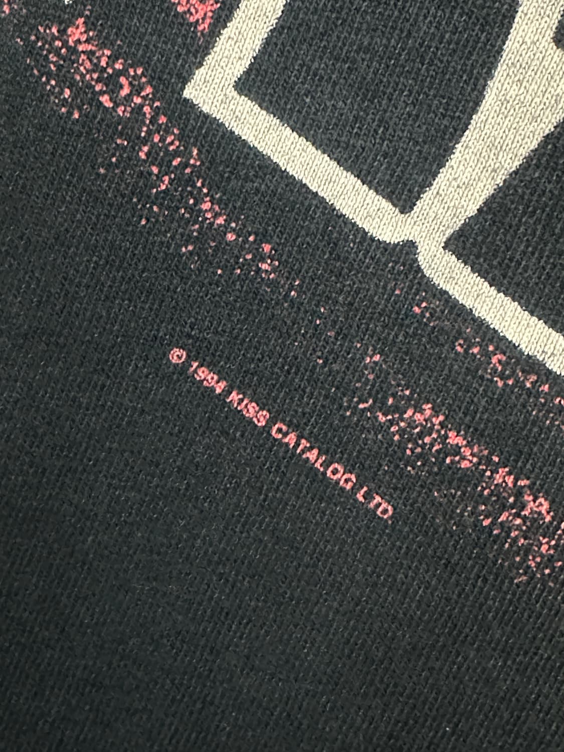 1994' KISS 'Simmons Demon Face' 티셔츠 L 상품이미지5