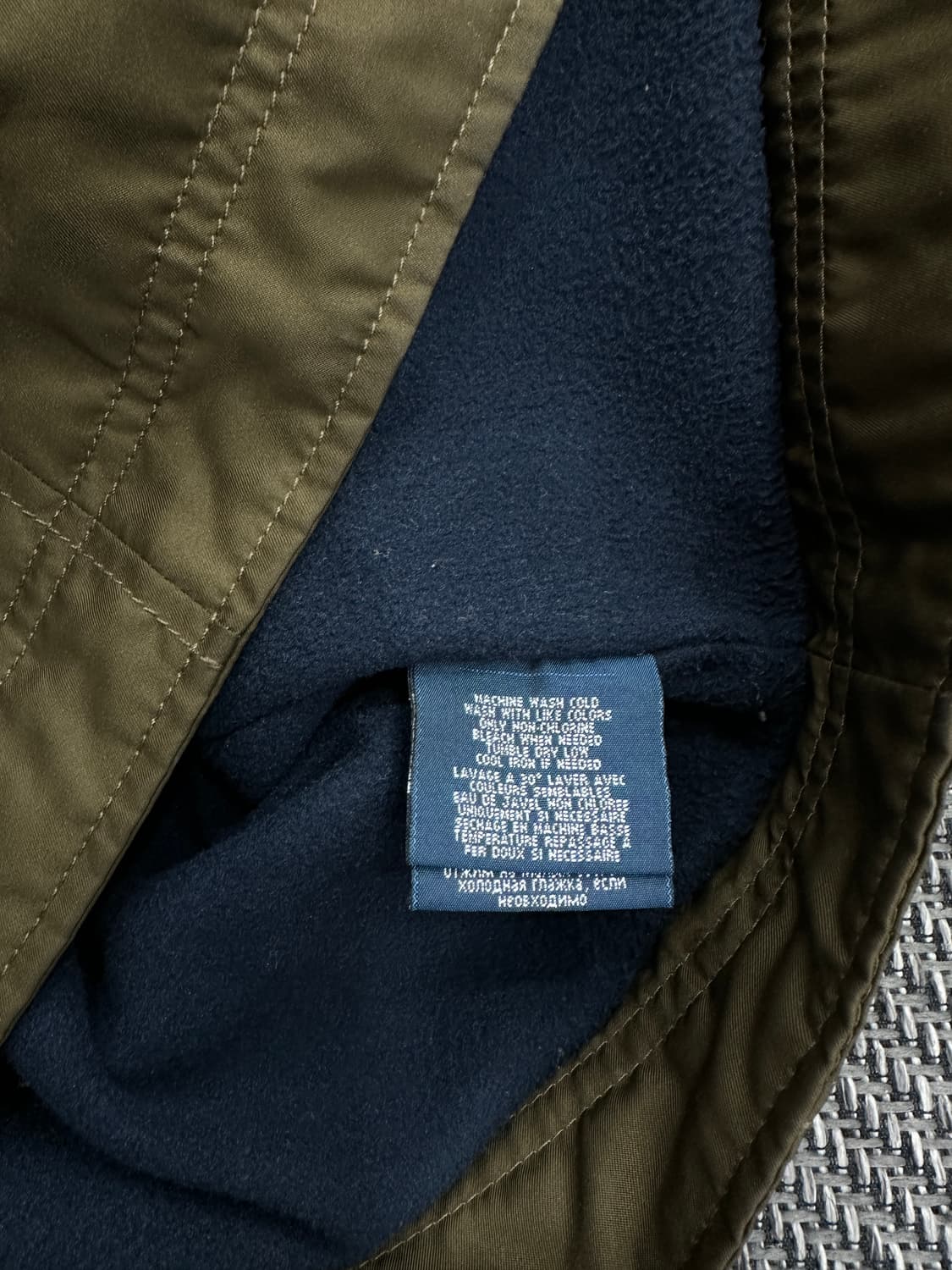 폴로 봄버 자켓 카키브라운 상품이미지4