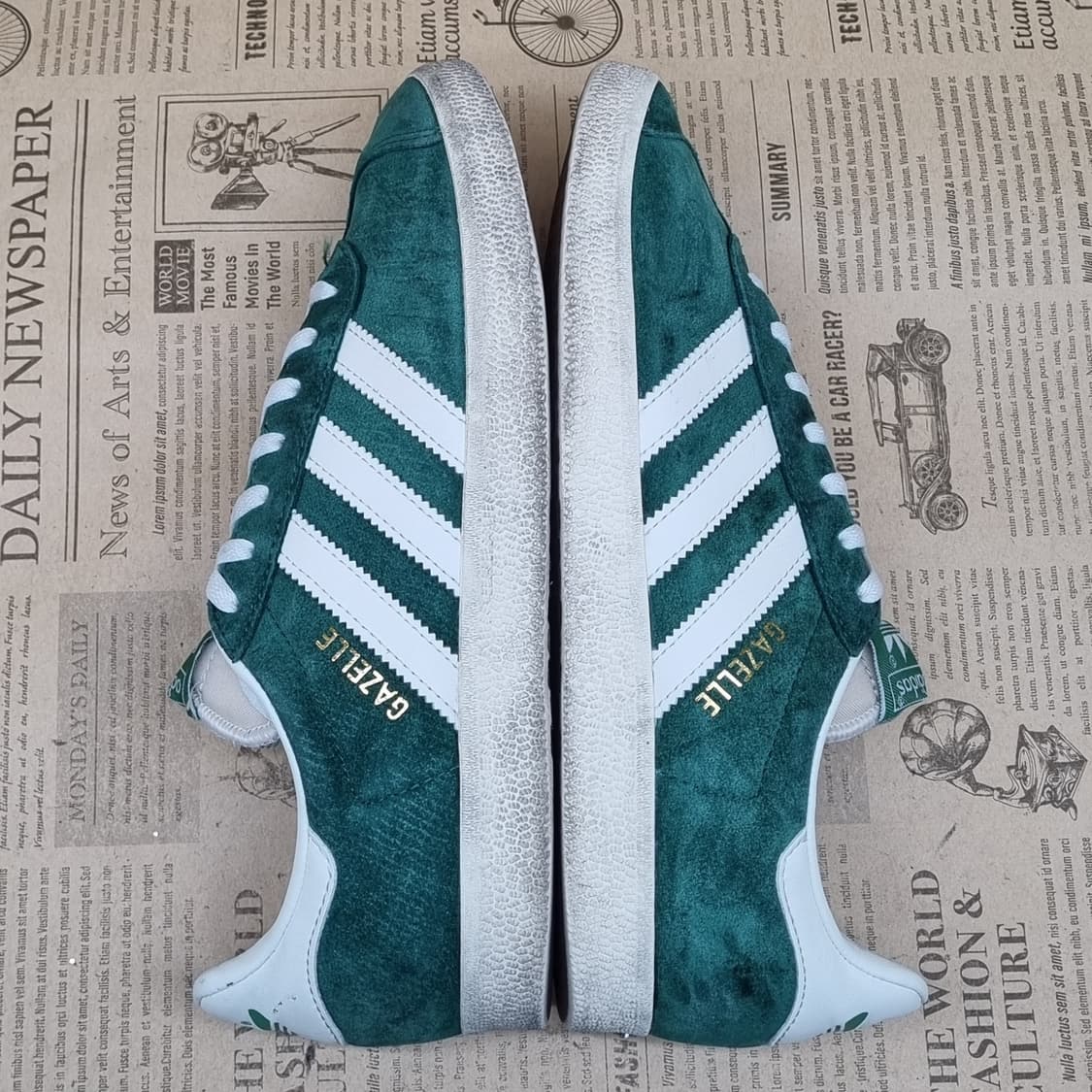 아디다스 가젤 그린 스니커즈250  상품이미지5