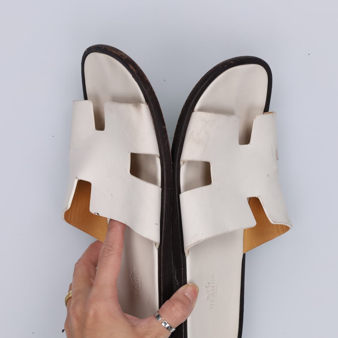 27 에르메스 슬리퍼 0224H1 상품이미지4