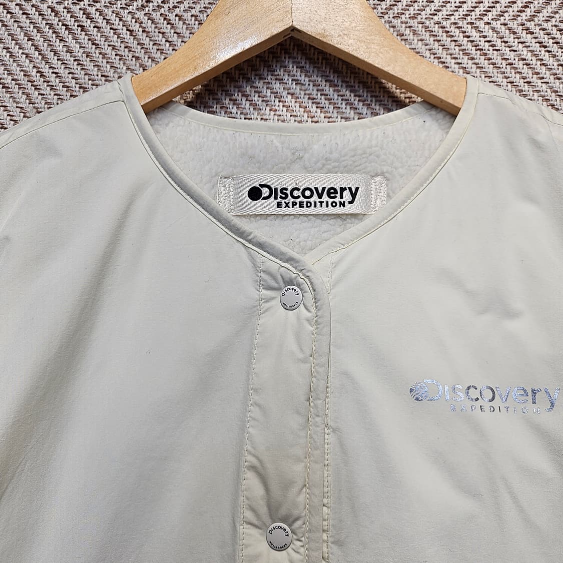 디스커버리 리버시블 플리스 퀼팅 자켓 상품이미지8