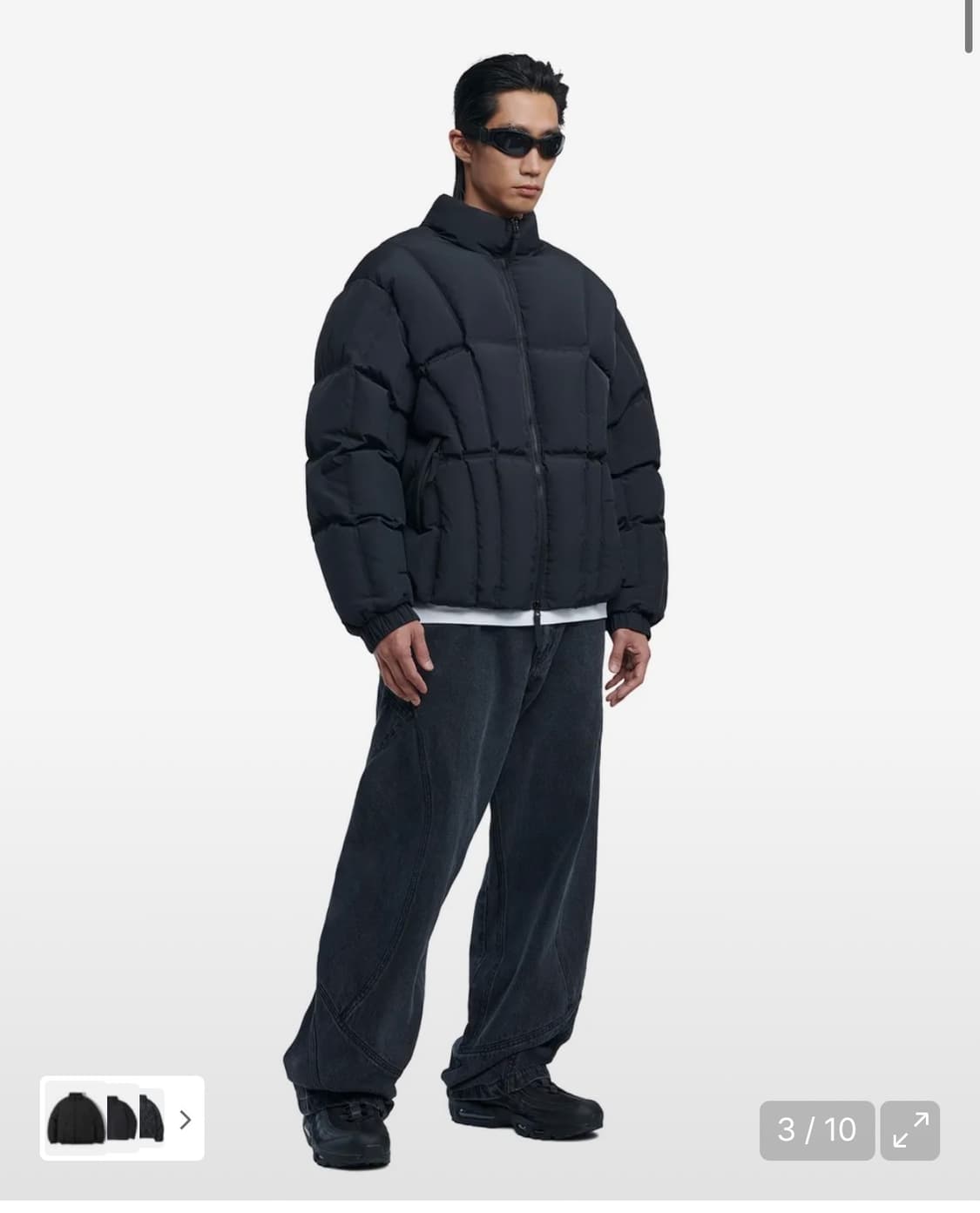 노메뉴얼 커브 다운 자켓 패딩 M 상품이미지2