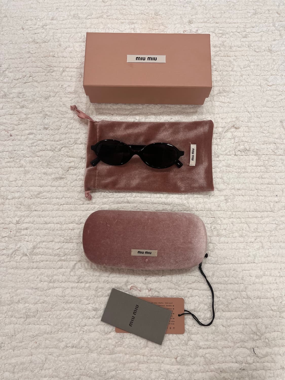 MIUMIU 미우미우 리가드 블랙선글라스 상품이미지4