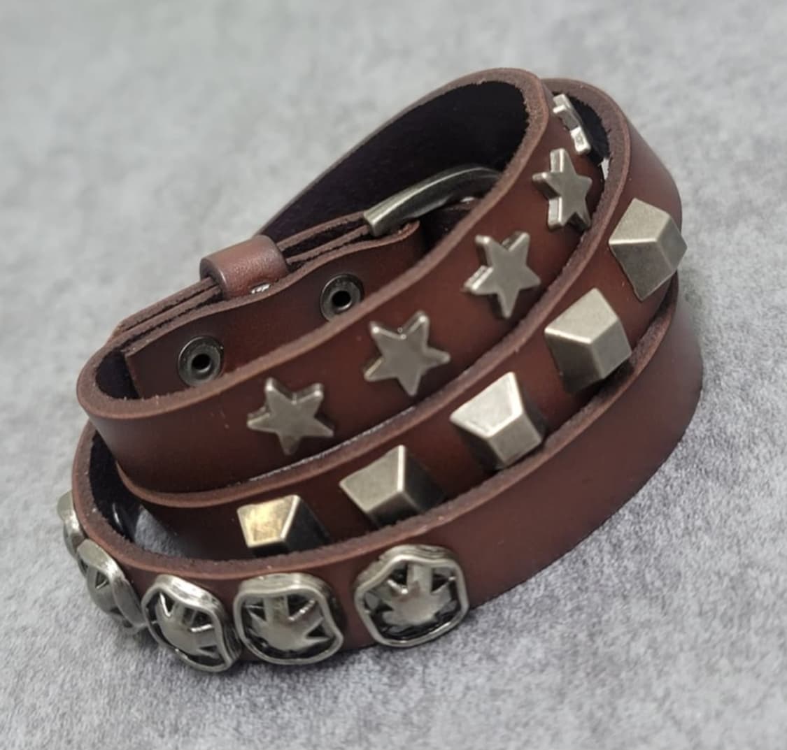 stud leather bracelet 상품이미지6