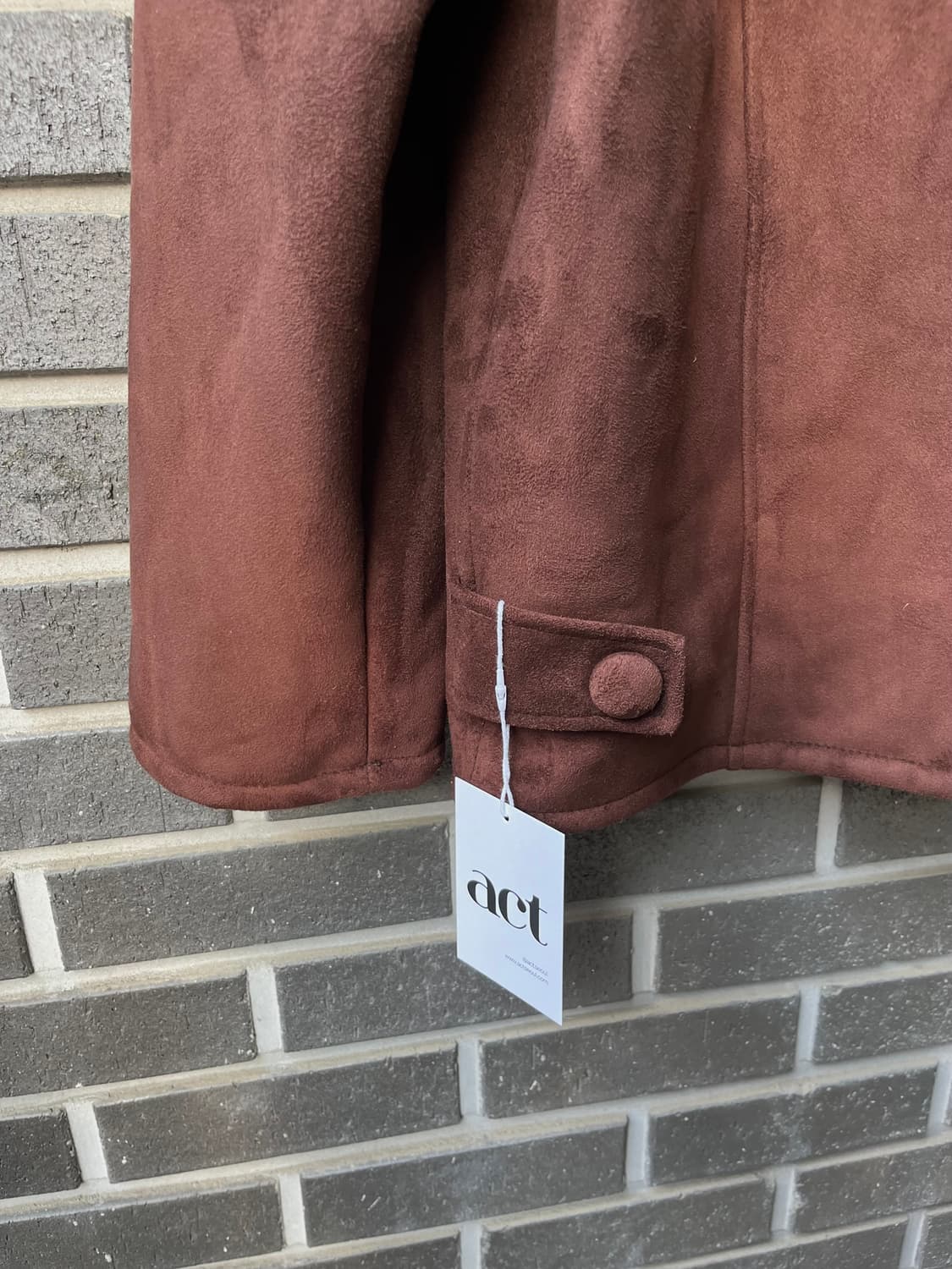 시어링자켓 다크 브라운 상품이미지7