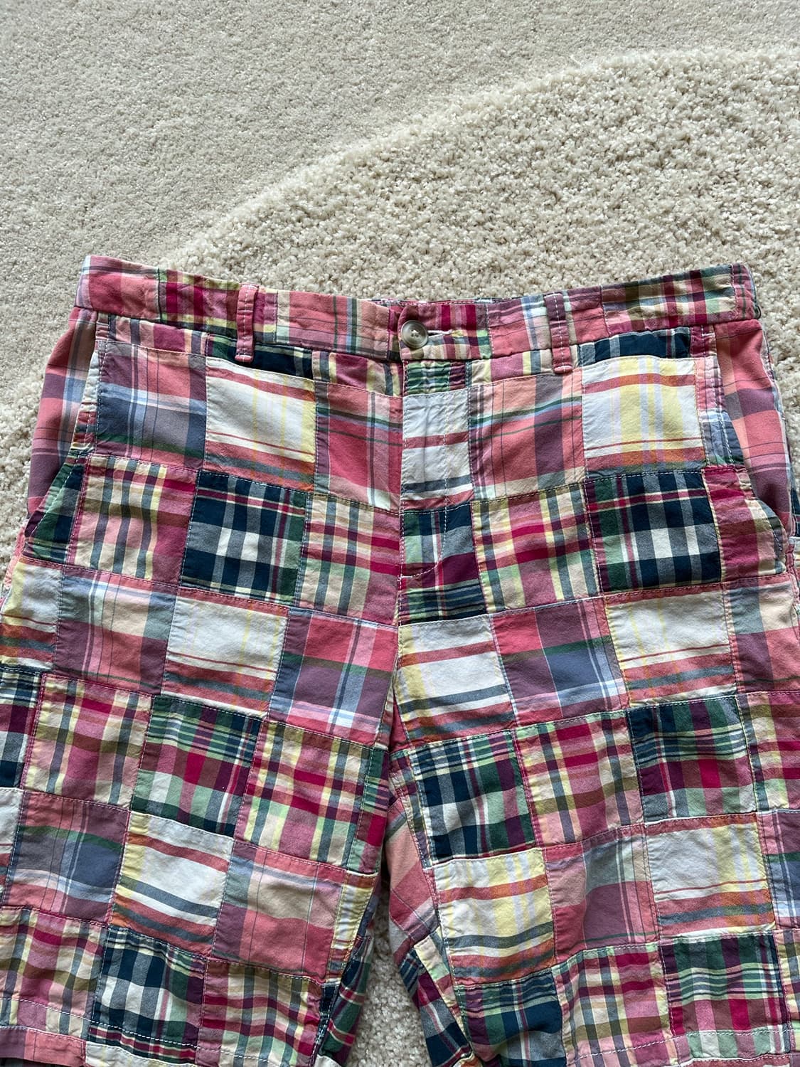 L.L.Bean 마드라스 패치워크 쇼츠 (32-33) 상품이미지5