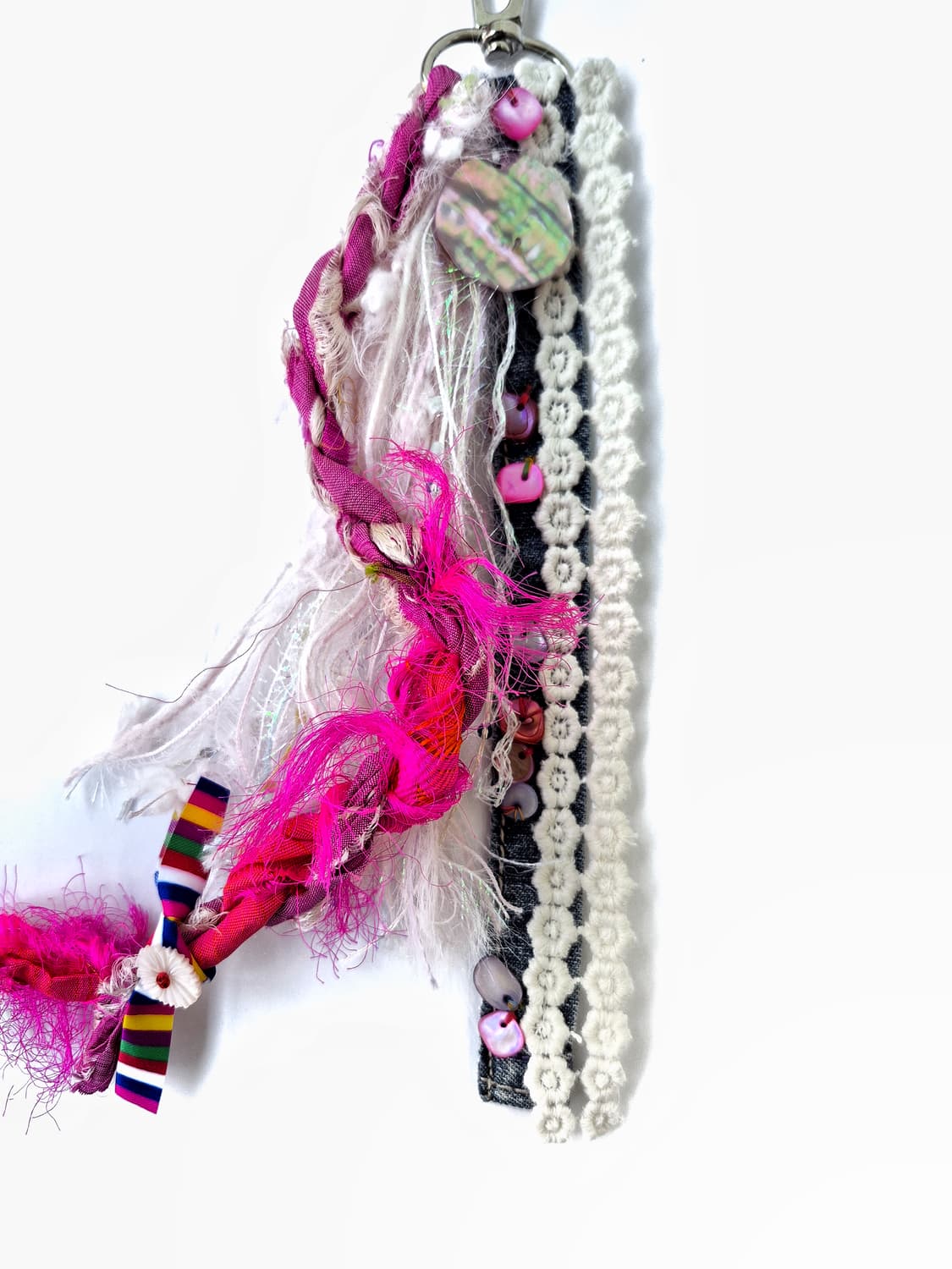 [키링] Motherofpearl Magenta keychain 상품이미지3