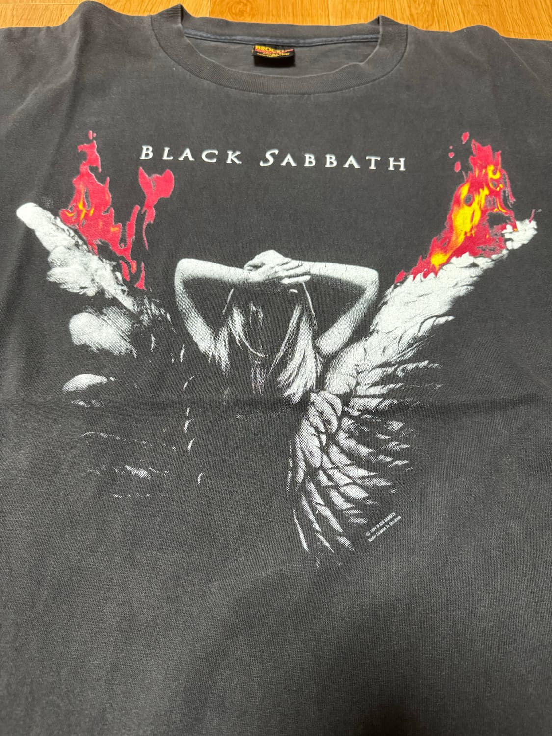 90s 블랙사바스 1994s 빈티지 투어 티셔츠 상품이미지4