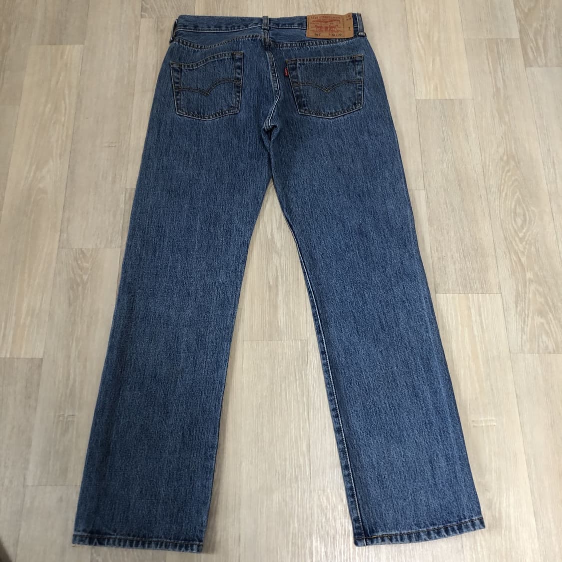 (29) 리바이스 Levi's 501 연청 스트레이트핏 데님 상품이미지5