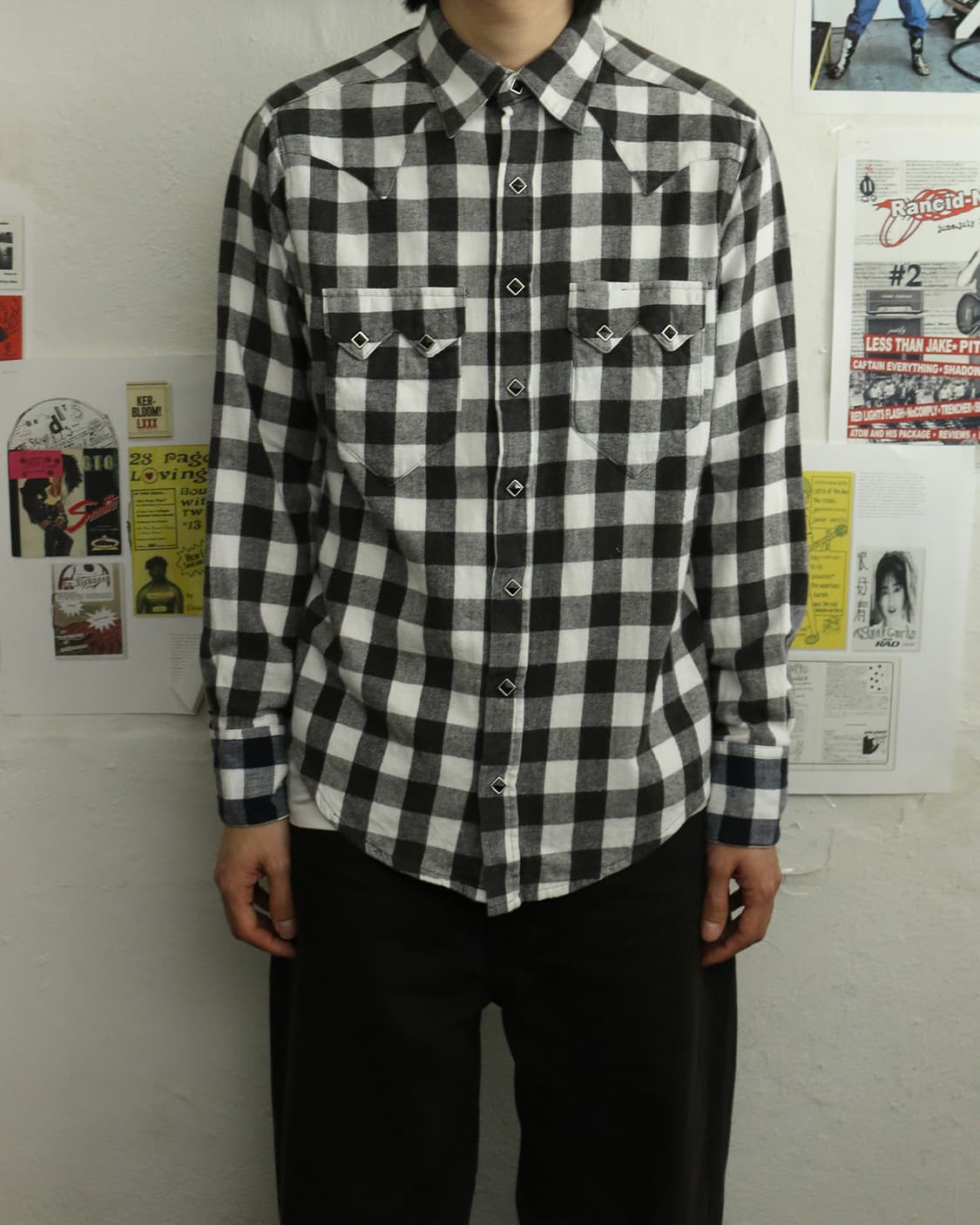 락마운트 랜치웨어 체크 웨스턴 셔츠 상품이미지2