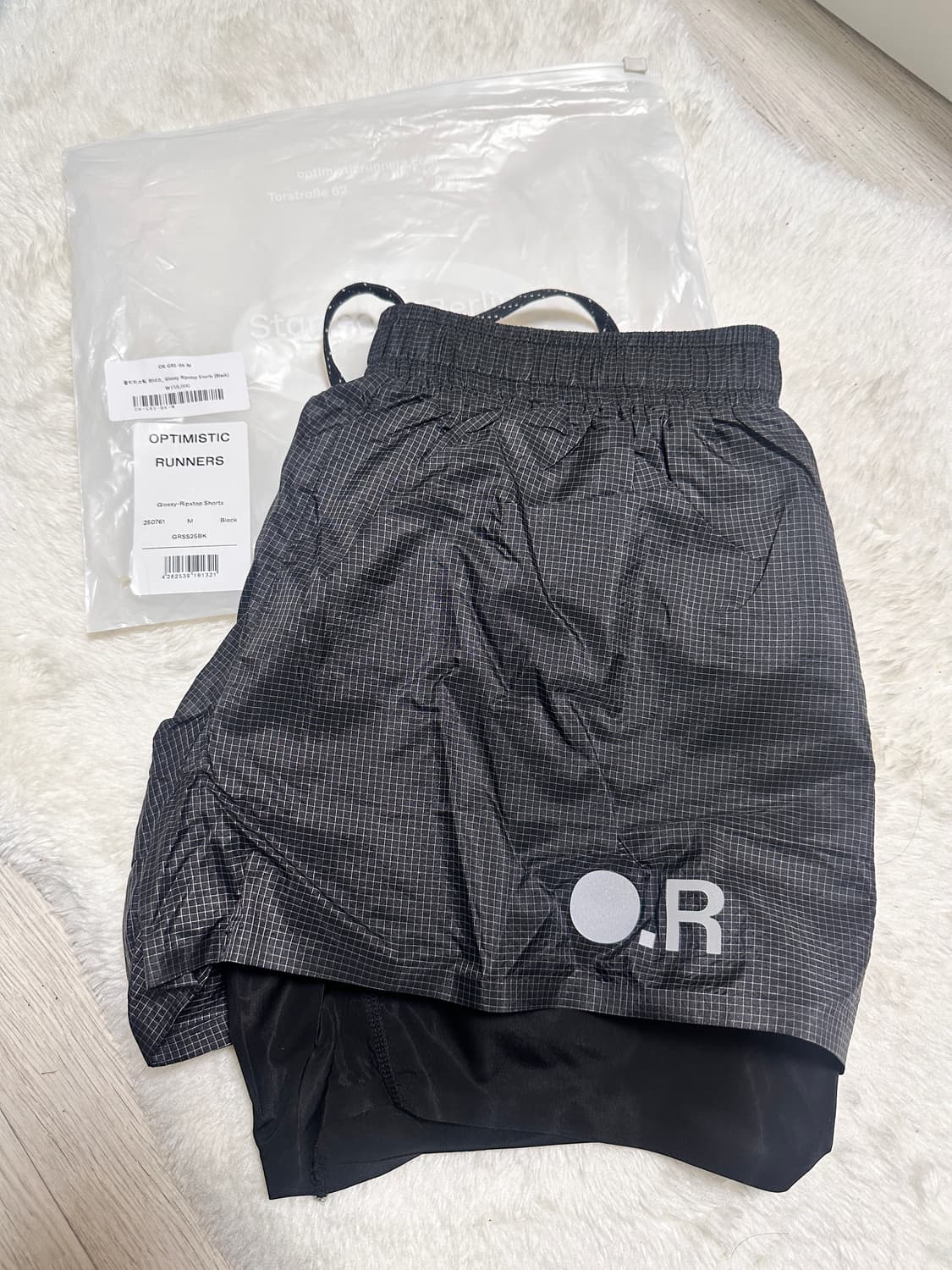 [M] 옵티미스틱러너스 립스탑 쇼츠 나일론 캡 상품이미지4