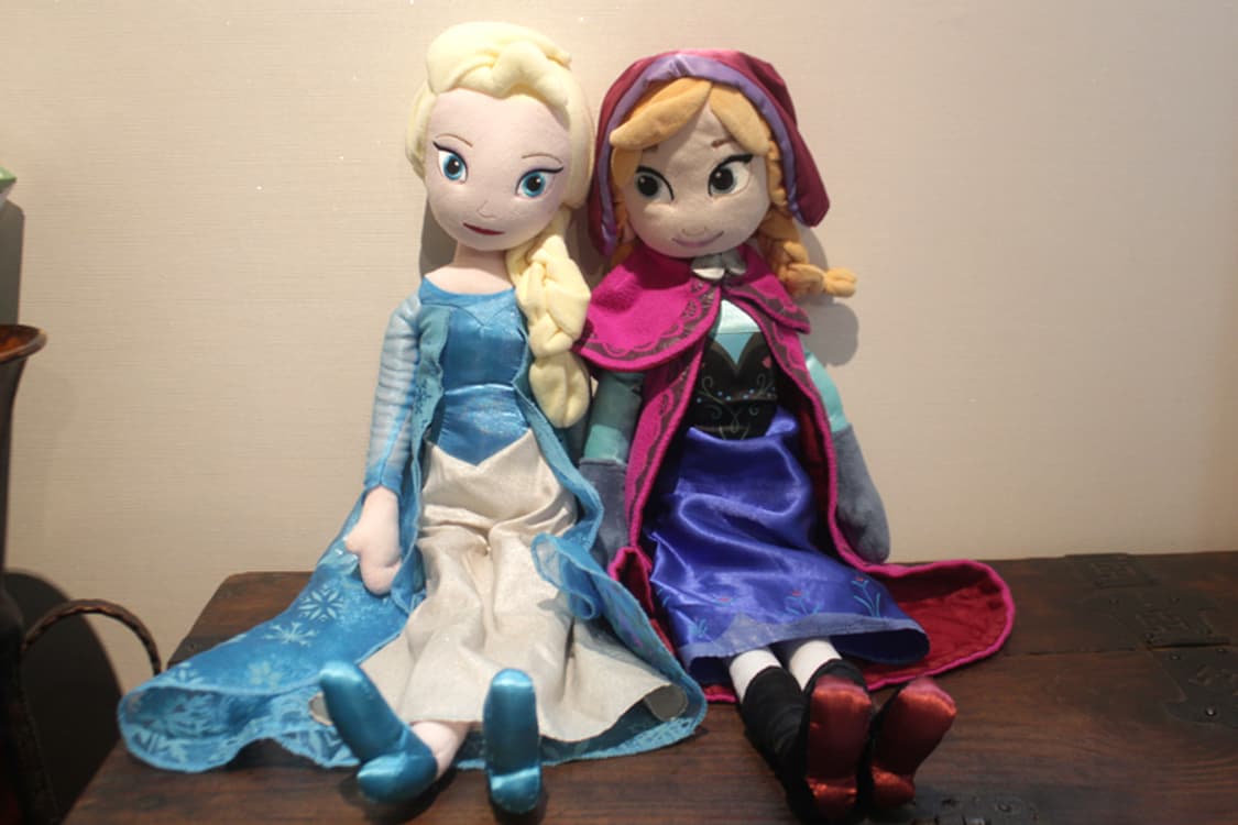 디즈니 겨울왕국 엘사안나 애착인형 빈티지인형 고전인형 바디필로우 아기인형 상품이미지1