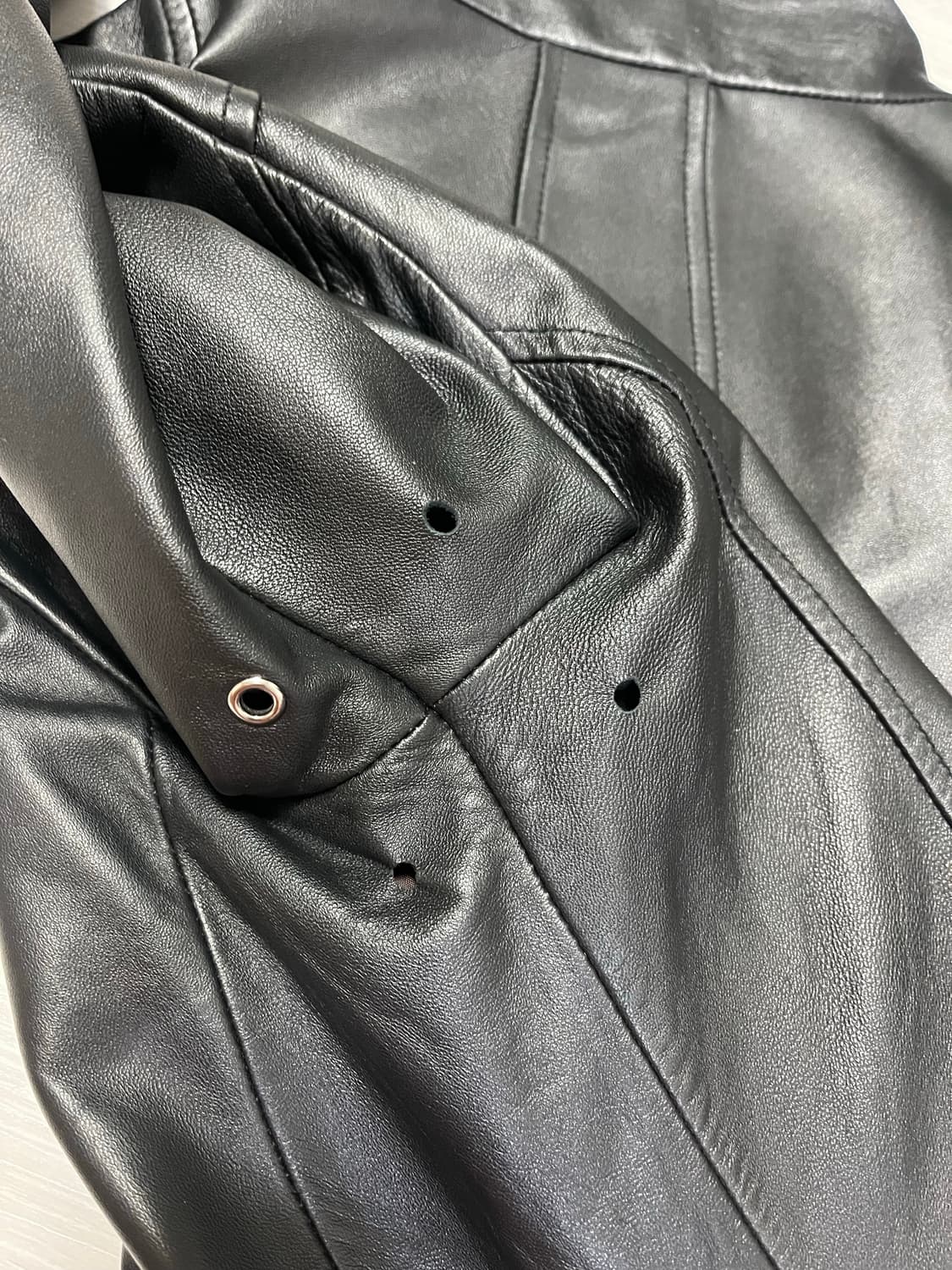 할리데이비슨 양가죽 미니멀라이더자켓 여성XL 상품이미지10