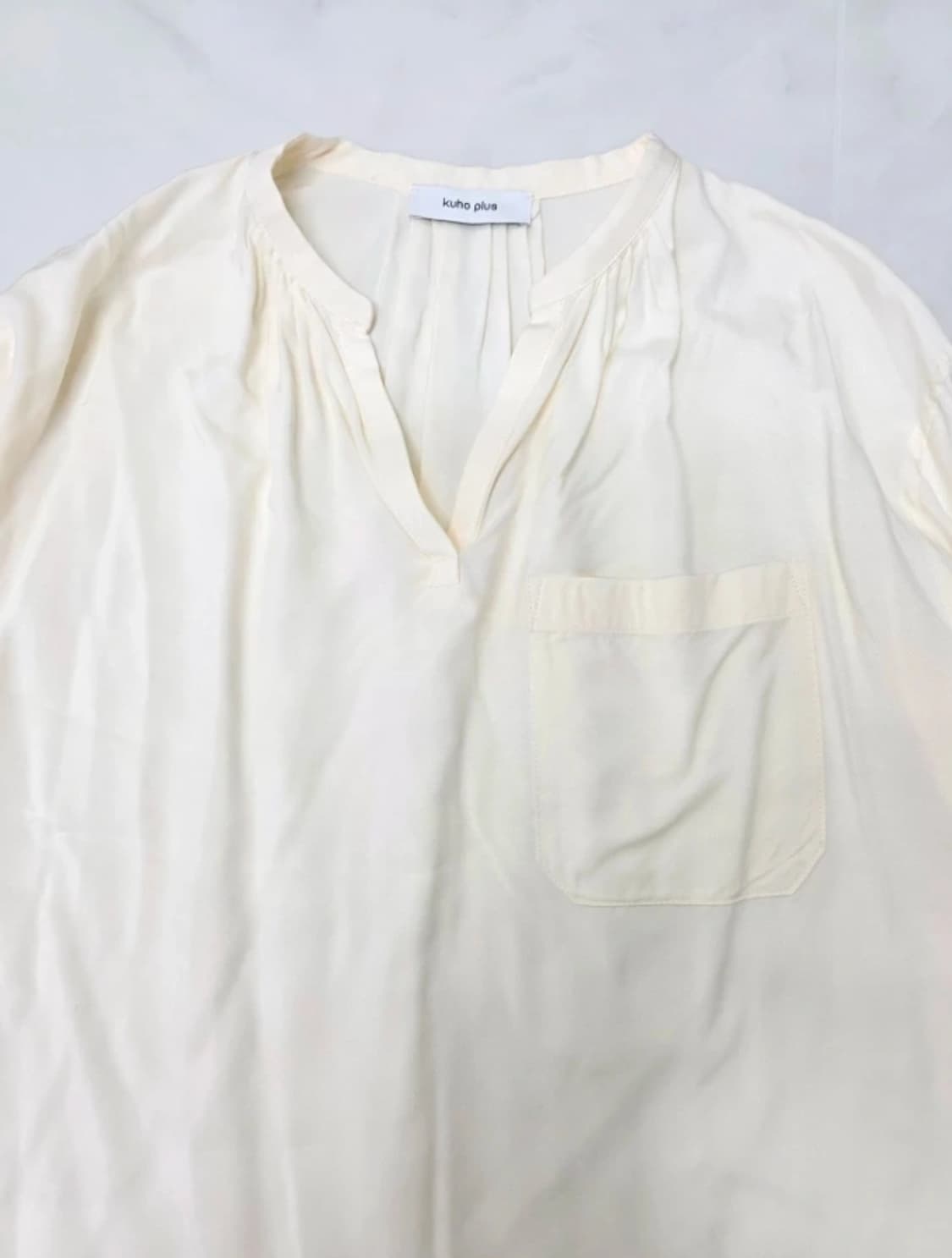 한섬 KUHO 구호 아이보리 블라우스 ~77 상품이미지2