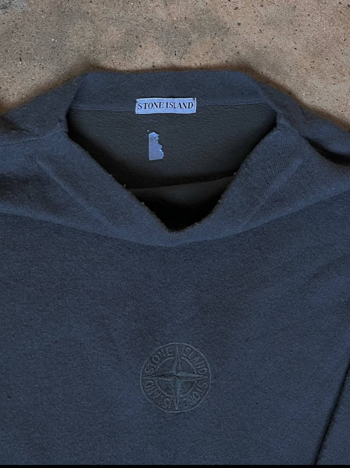 [XXL]91AW 스톤아일랜드 아카이브 로고 후리스 점퍼 상품이미지5