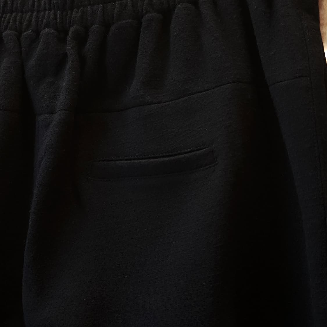 조르지오 아르마니 울 팬츠 슬랙스 밴딩 팬츠 블랙 46 상품이미지8