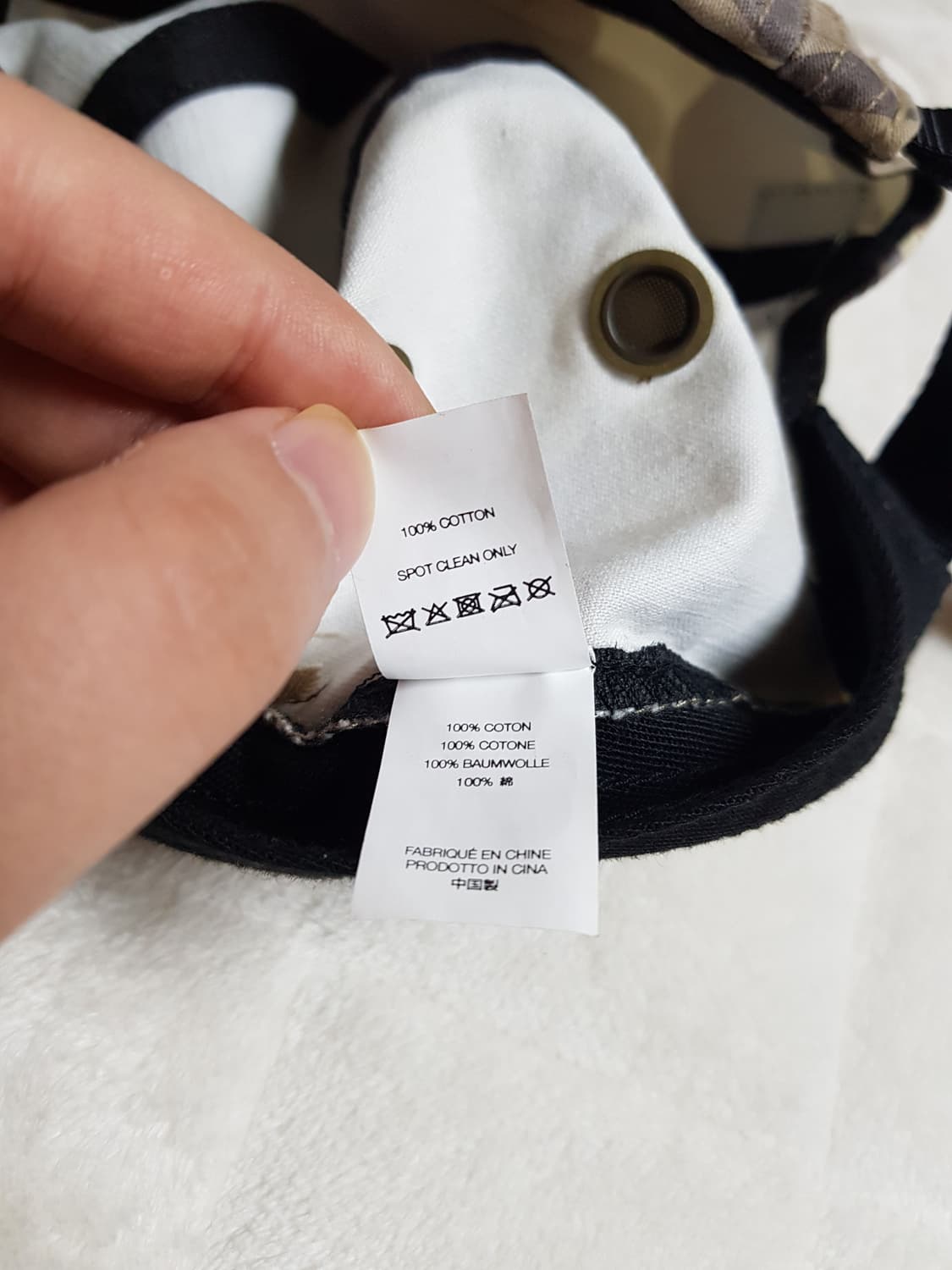 슈프림 밀리터리 캠프캡 모자 볼캡 스톤 카모 23SS 상품이미지8