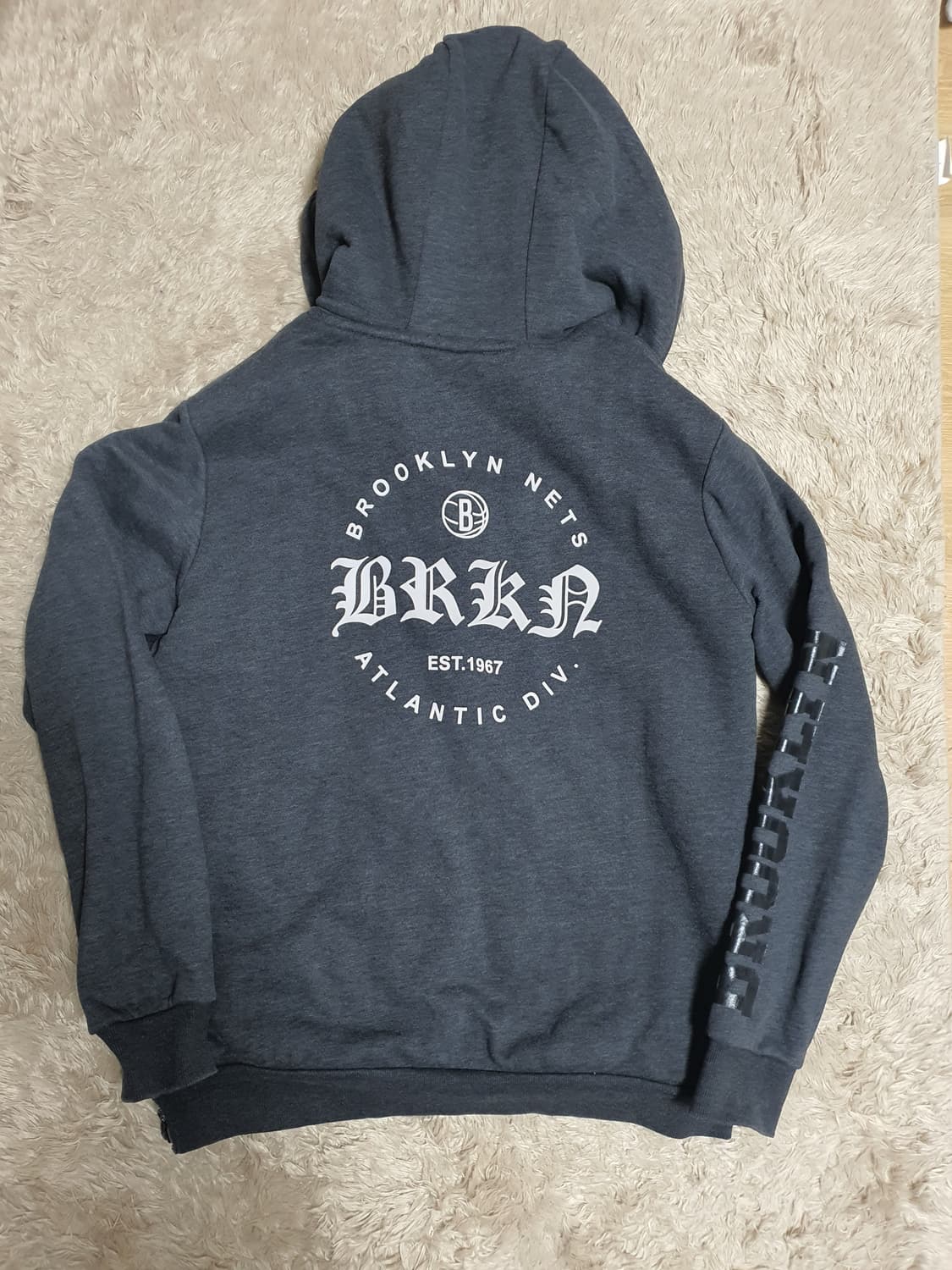 NBA  보아털 후드 집업  사이즈 105 상품이미지4