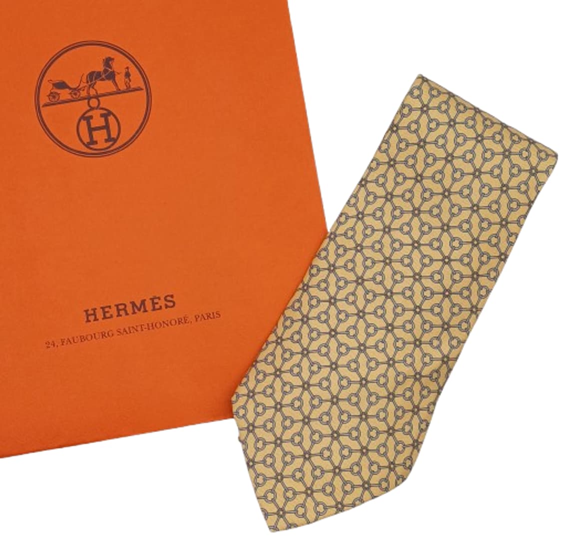 HERMES 에르메스 실크 넥타이[JBFCS7338_0788-01] 상품이미지1